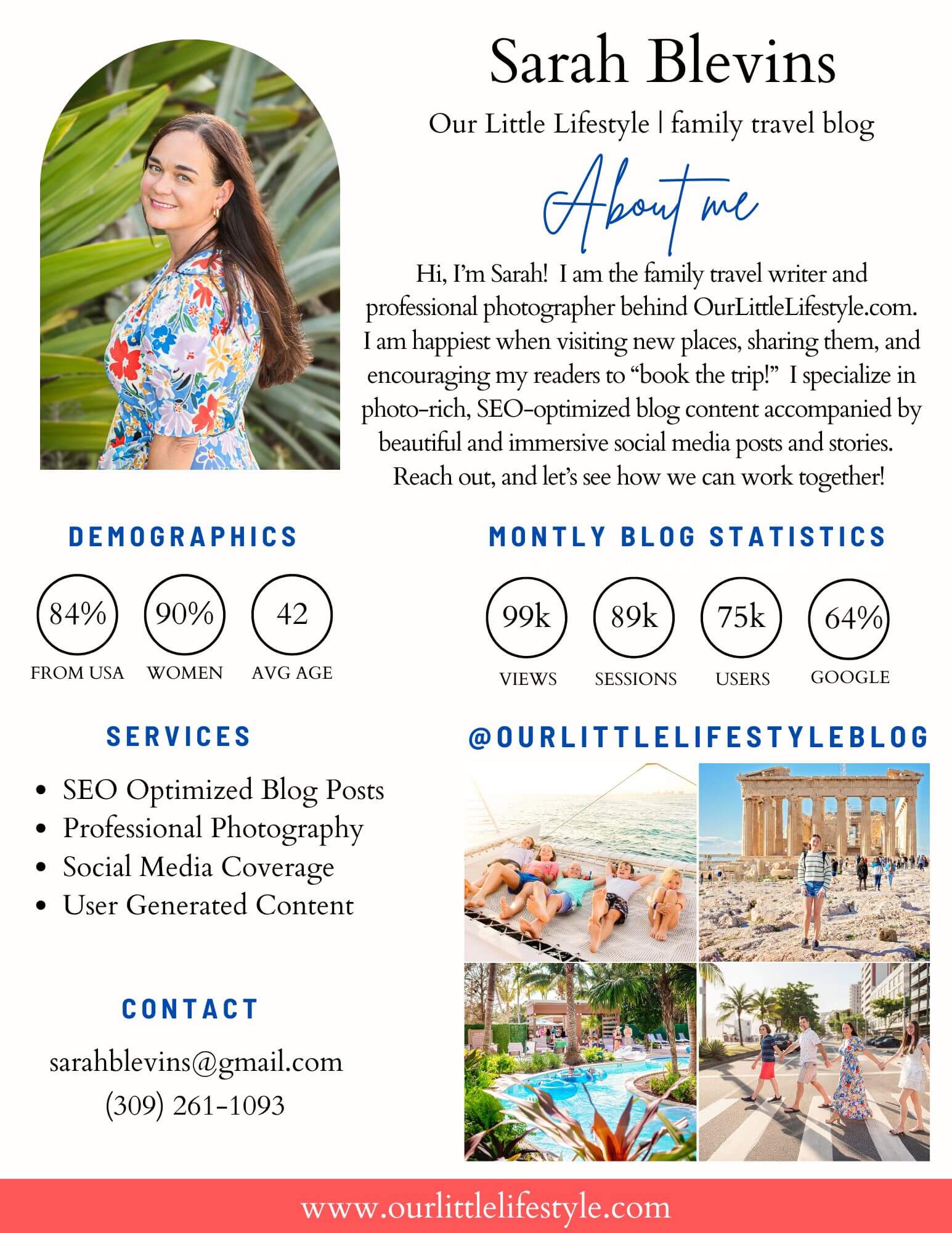 Our Little Lifestyle Media Kit June 2024