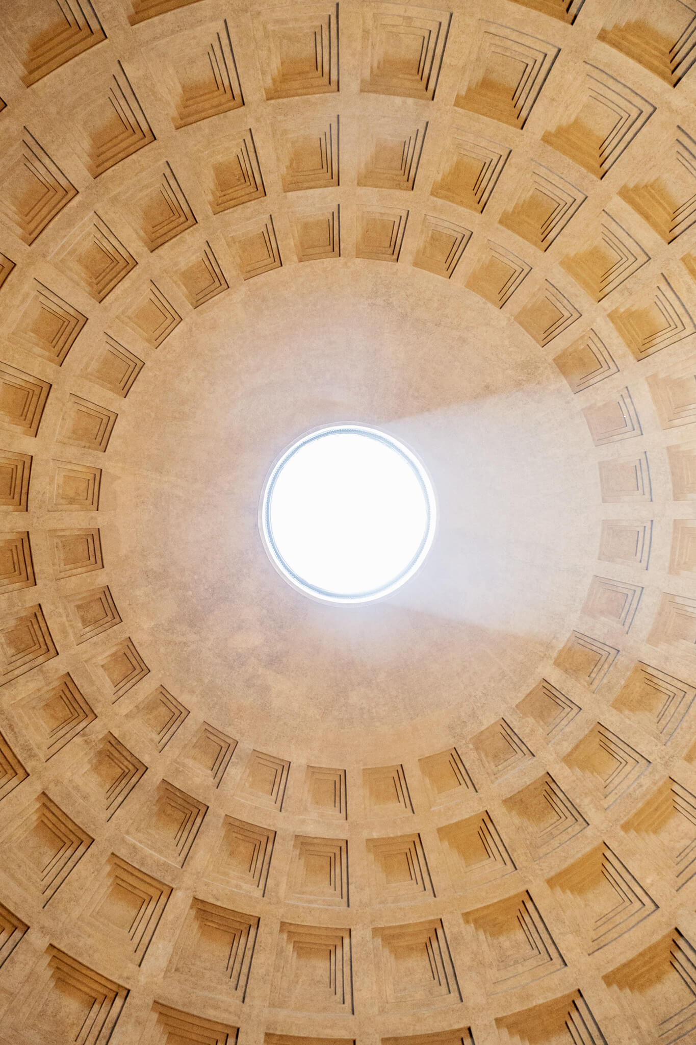 Oculus at the Pantheon Rome Italy 