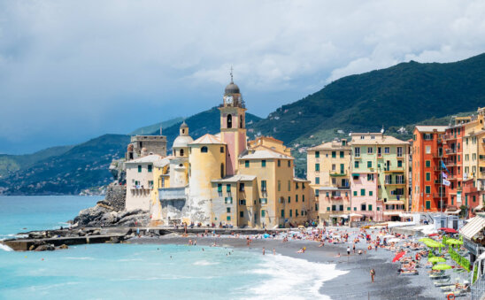 Old Church in in Camogli italy