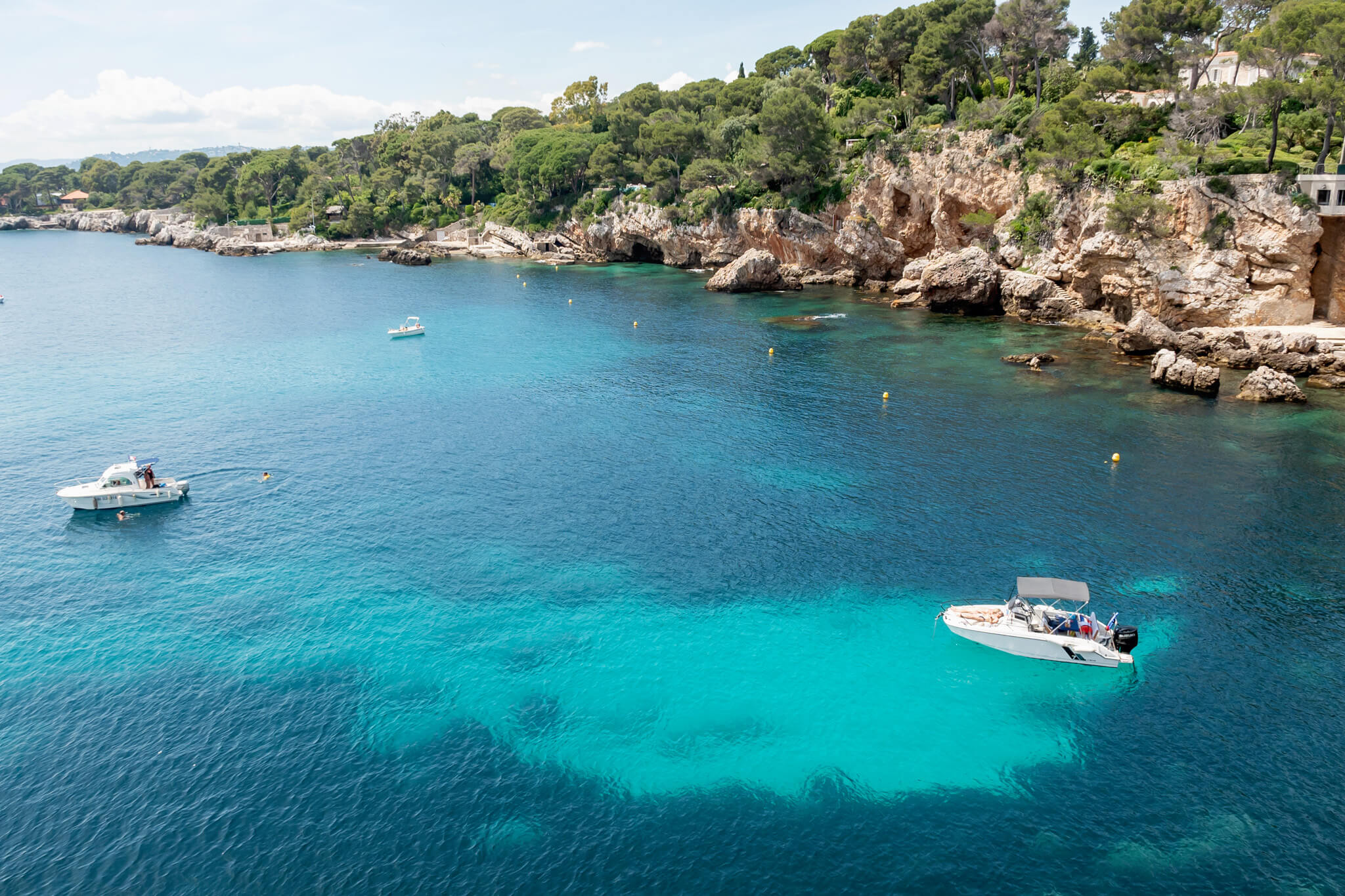 Billionaires Bay on Cap d Antibes Hike in Antibes France