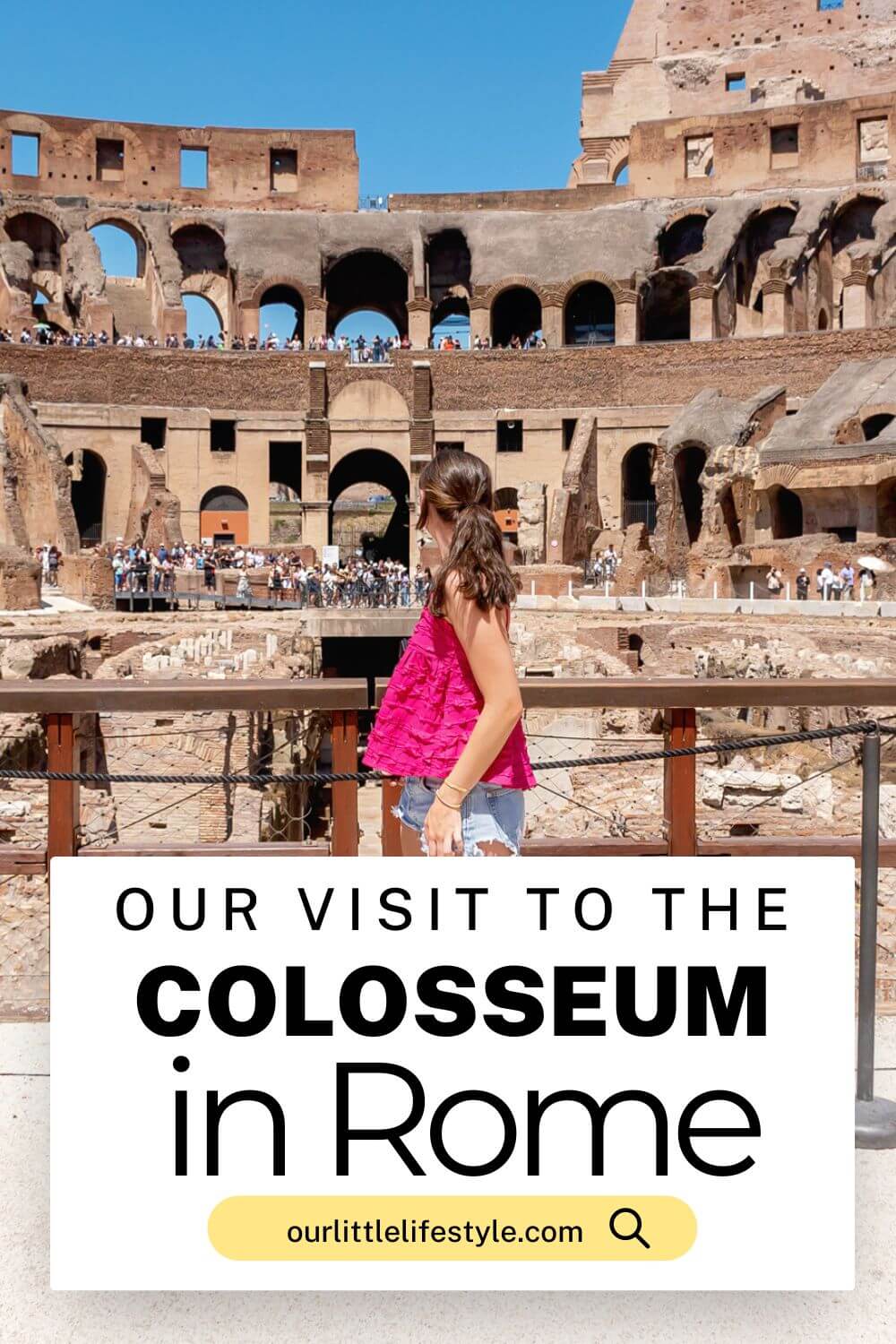 Our Visit To The Colosseum in Rome