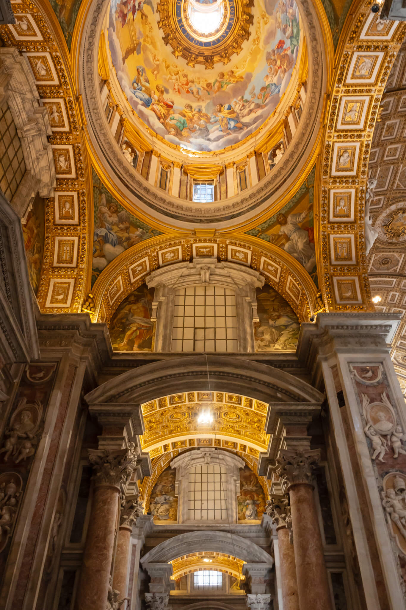 Inside of St Peters Basilica