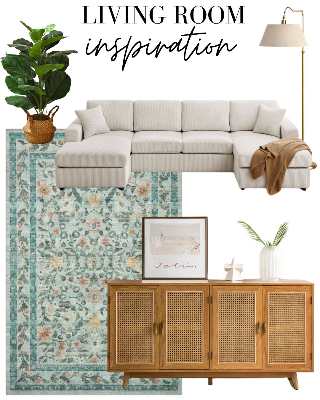 Wayfair Living Room Airbnb Inspiration