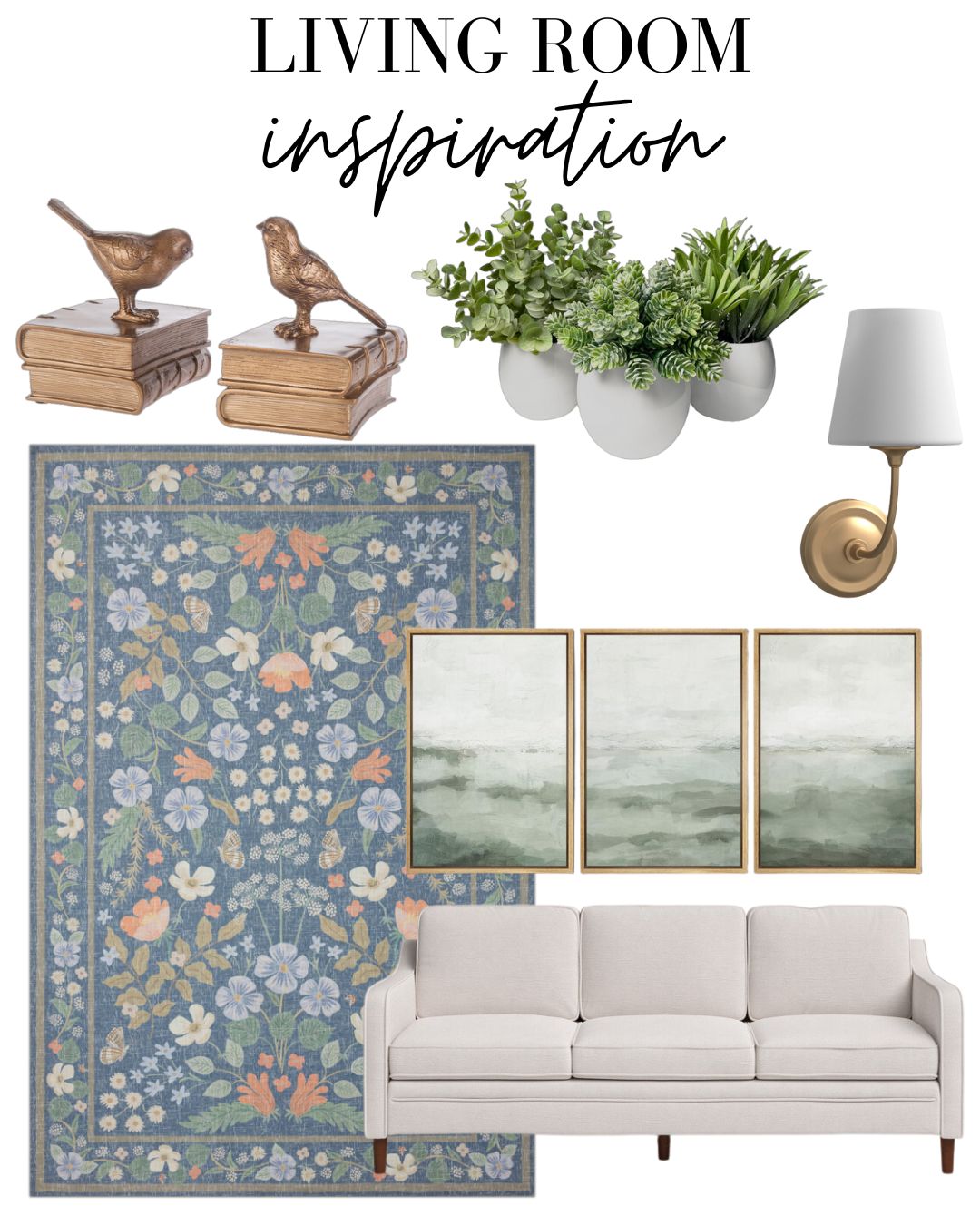 Wayfair Living Room Airbnb Inspiration