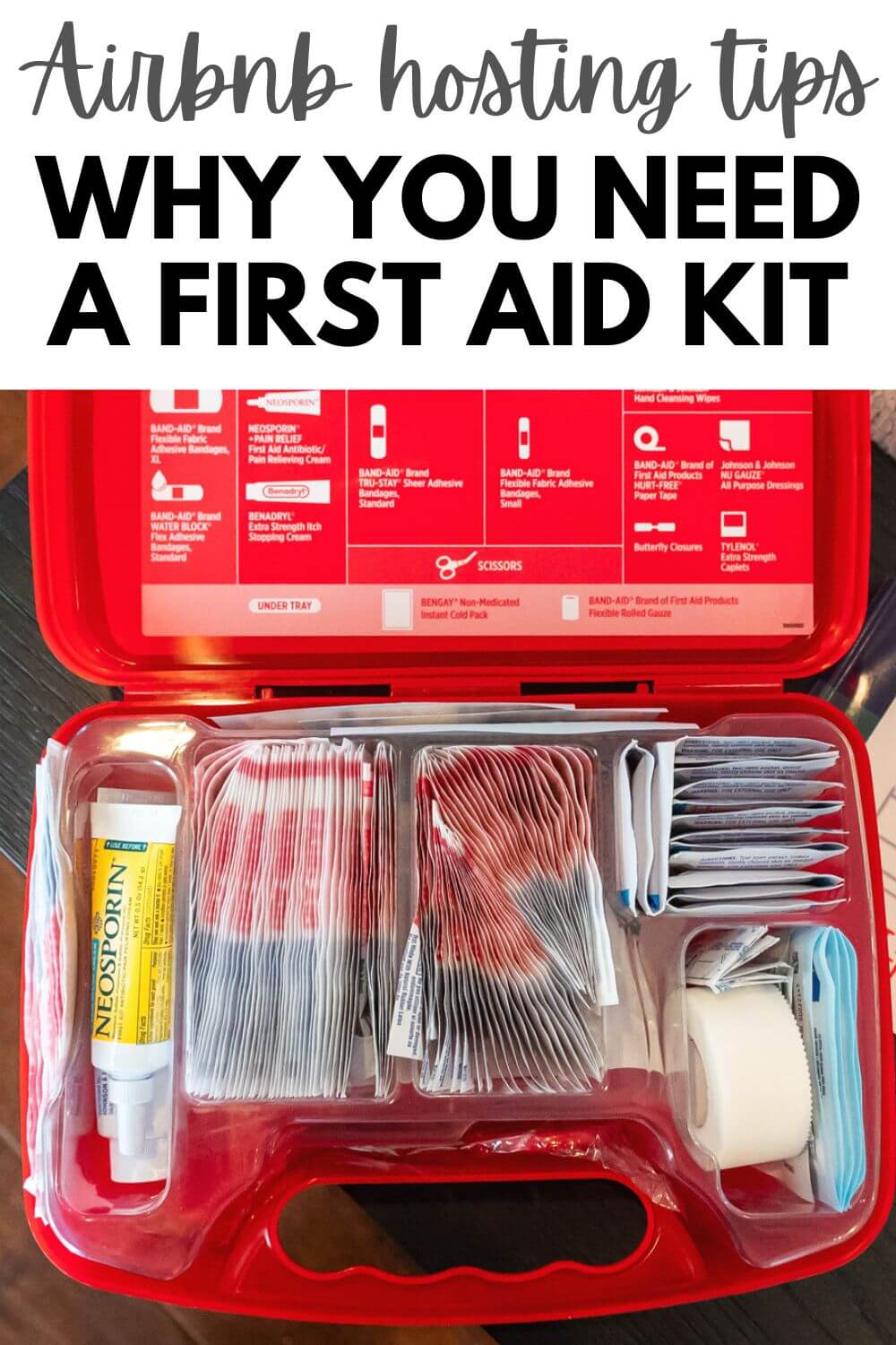 Airbnb First Aid Kit 