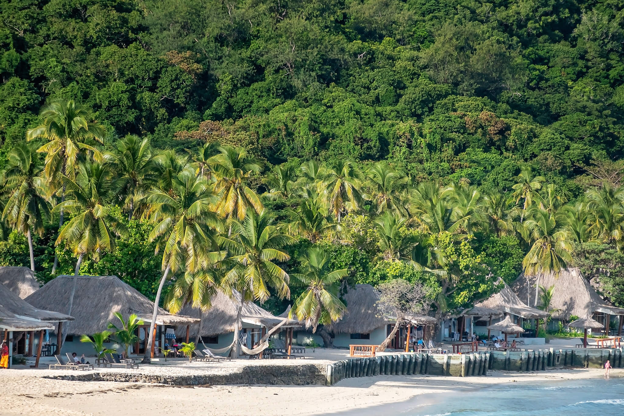 Family Fiji Vacation Bures at Castaway Island in Fiji