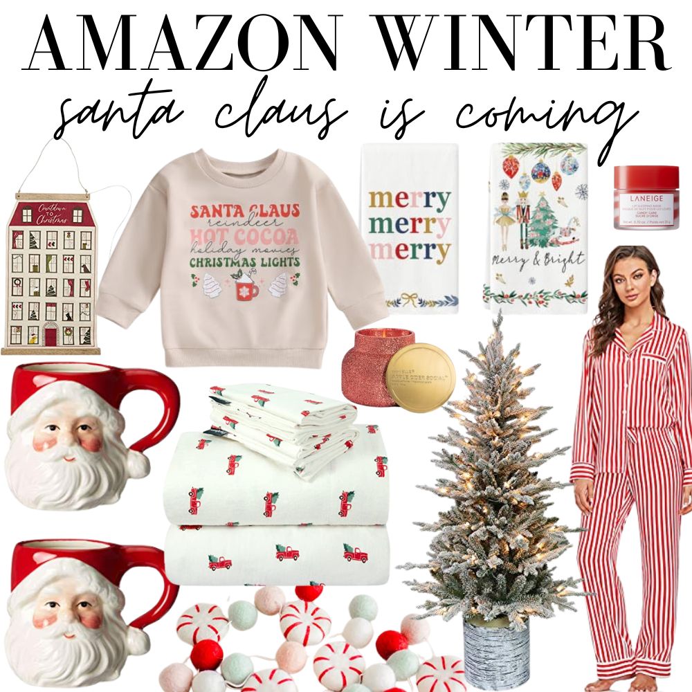 Santa Themed Holiday Favorites From Amazon 