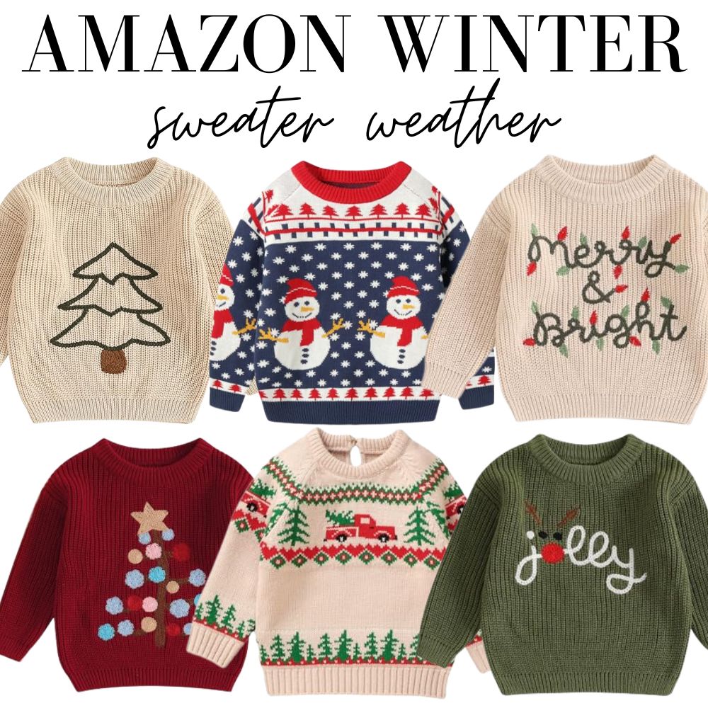 Amazon Winter Sweaters For Kids This Holiday Season