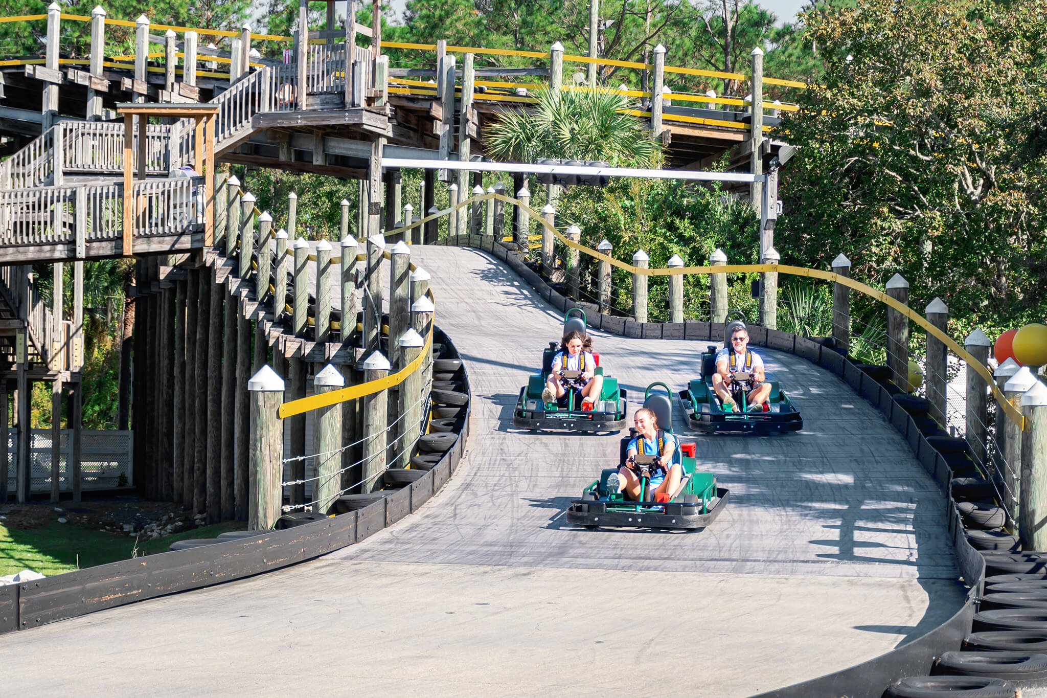 Fun Things To Do In Gulf Shores and Orange Beach Alabama The Track Go Carts