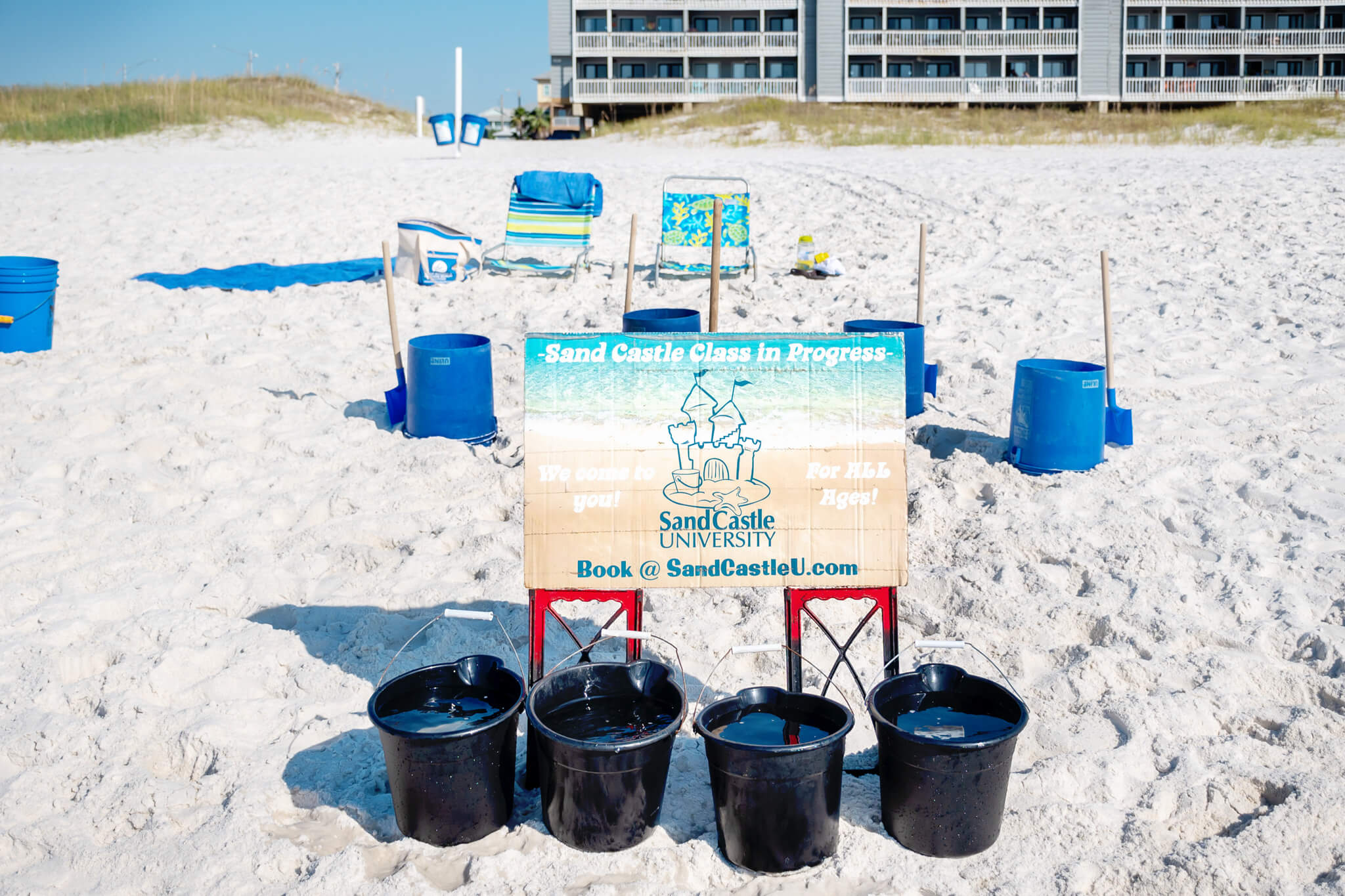 Fun Things To Do In Gulf Shores and Orange Beach Alabama sandastle lessons