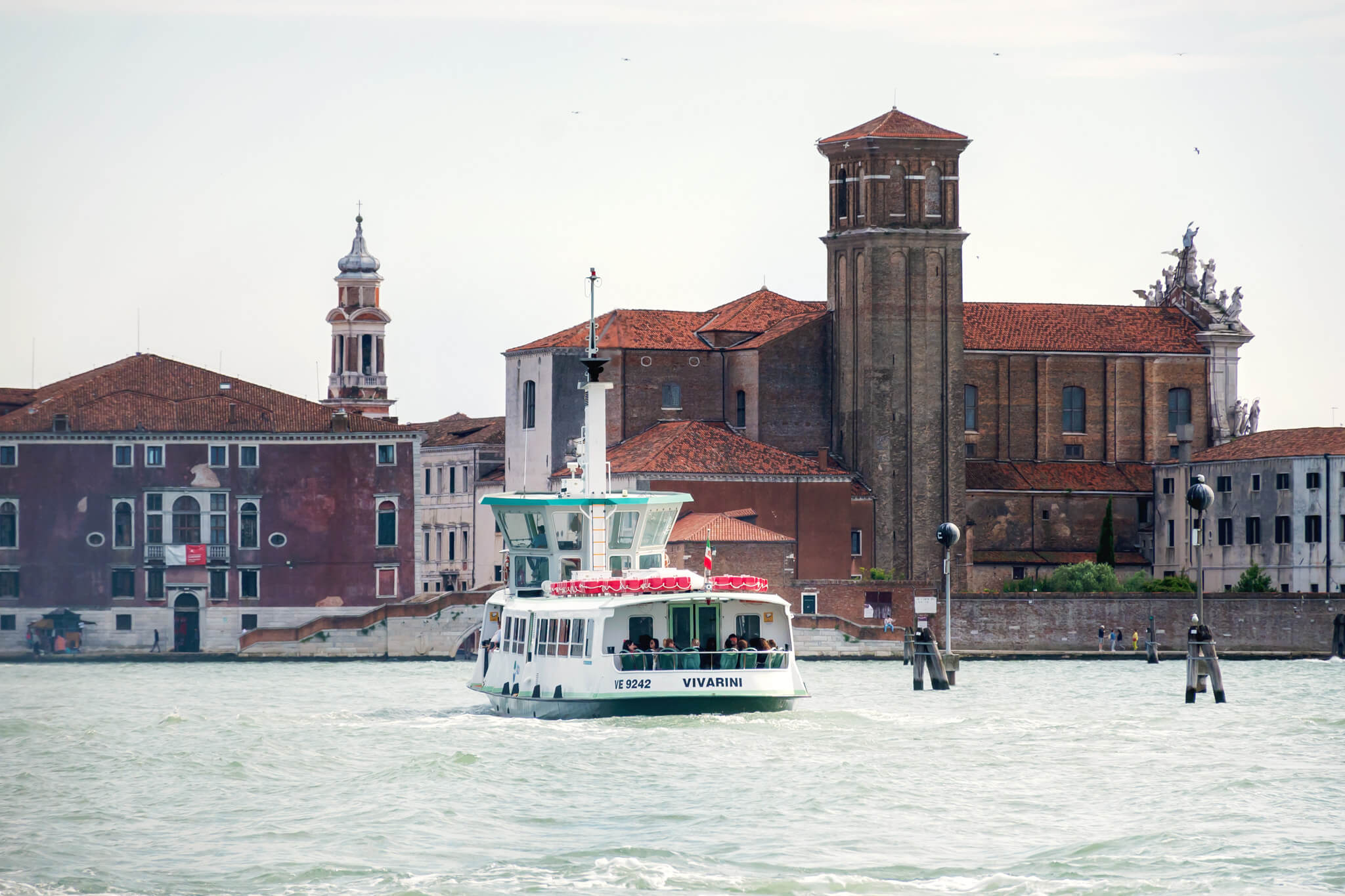 water taxi in Venice Italy 