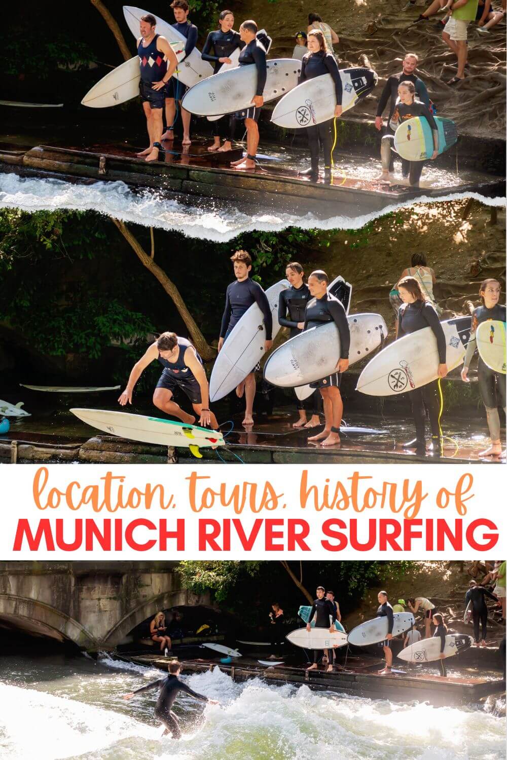 Germany Munich River Surfing History