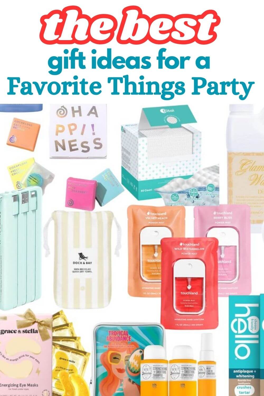 Gift Ideas For a Favorite Things Party 2024