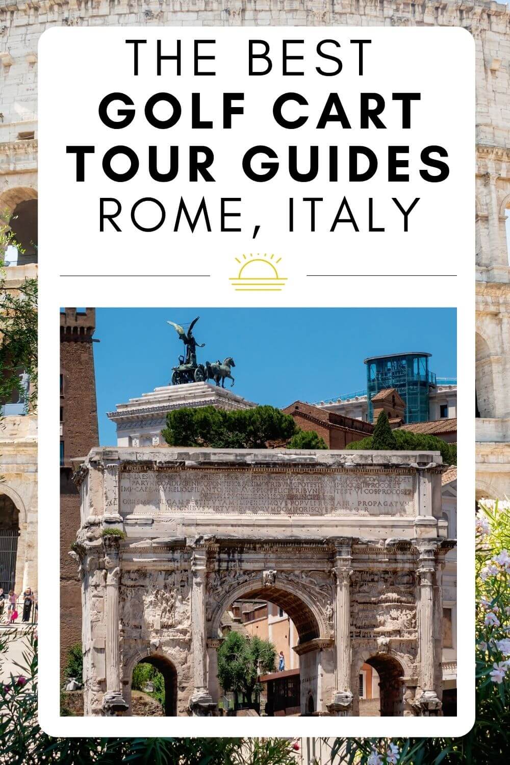 Rome Italy Golf Cart Tour Review