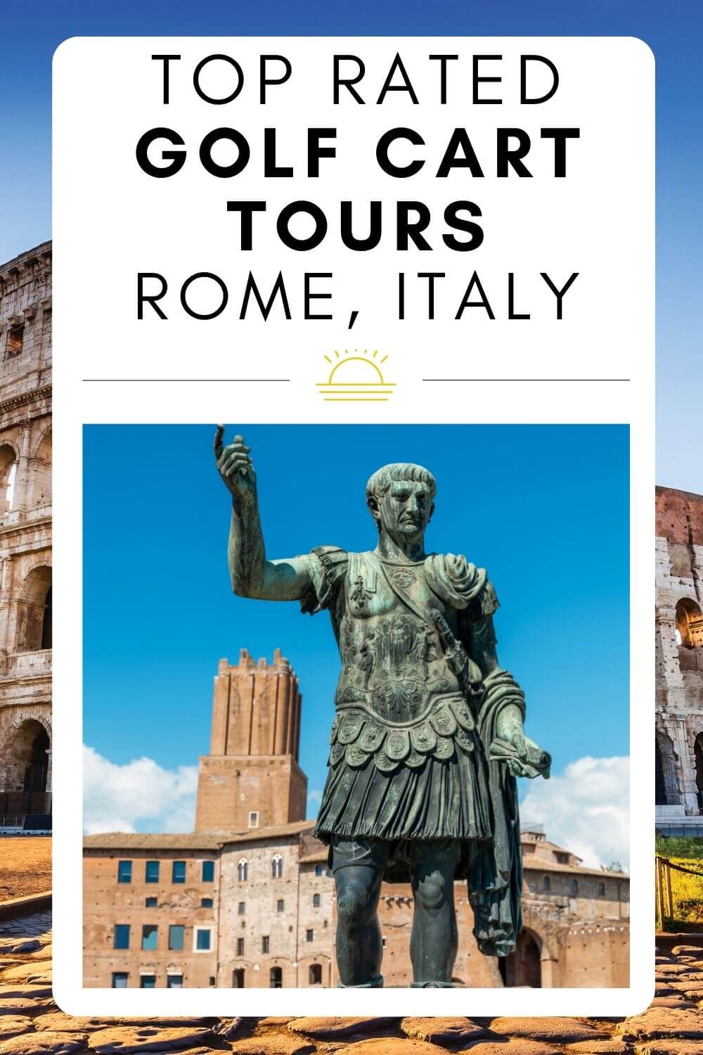 Rome Italy Golf Cart Tour Reviews 2024