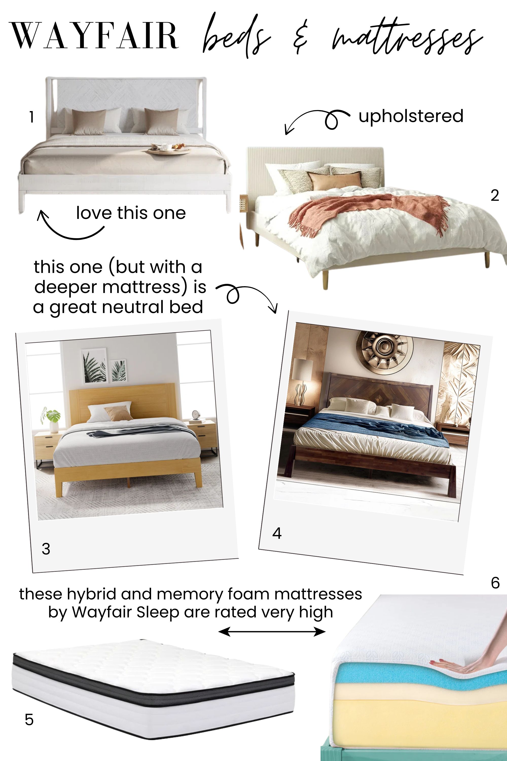 Wayfair Favorites Beds & Mattresses