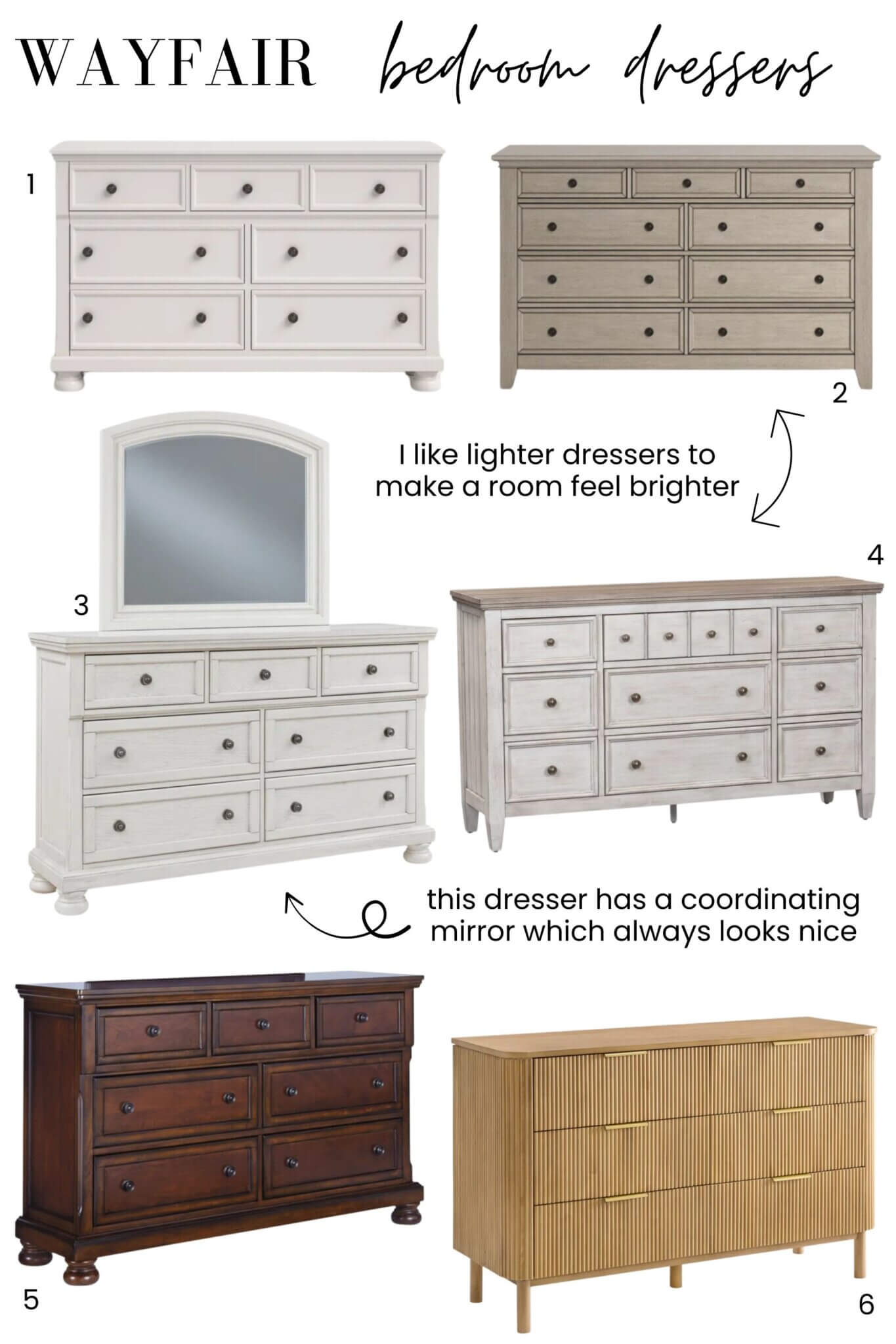 Wayfair Favorites Dressers