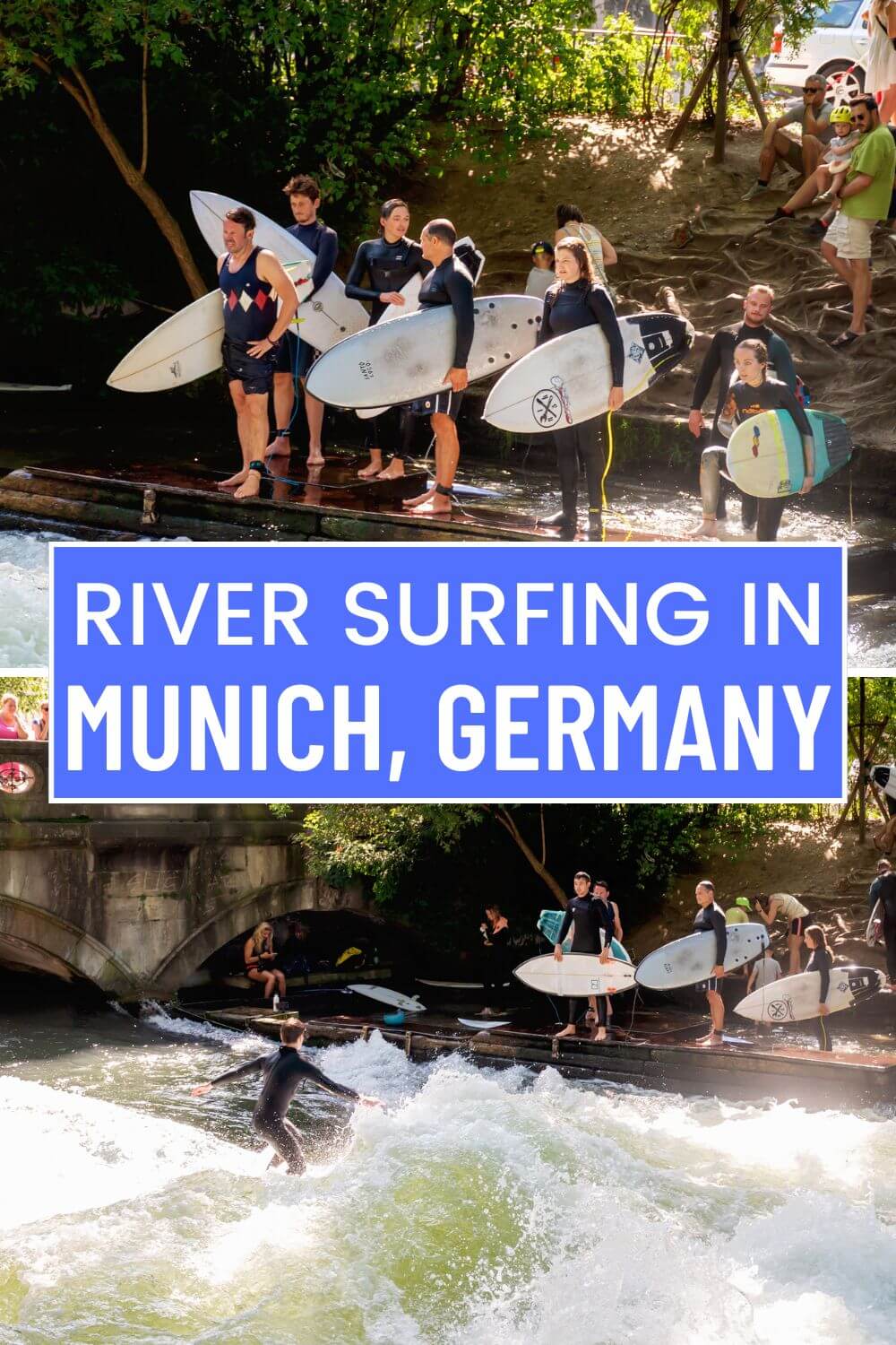 Where To See Munich River Surfing Eisbach River