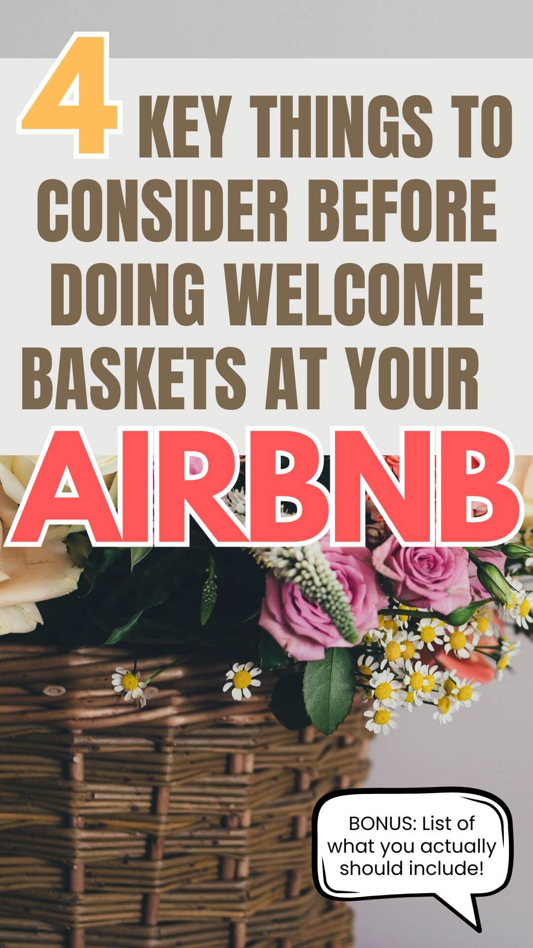 Airbnb Welcome Basket Guide For Airbnb Hosts and Airbnb Hosting