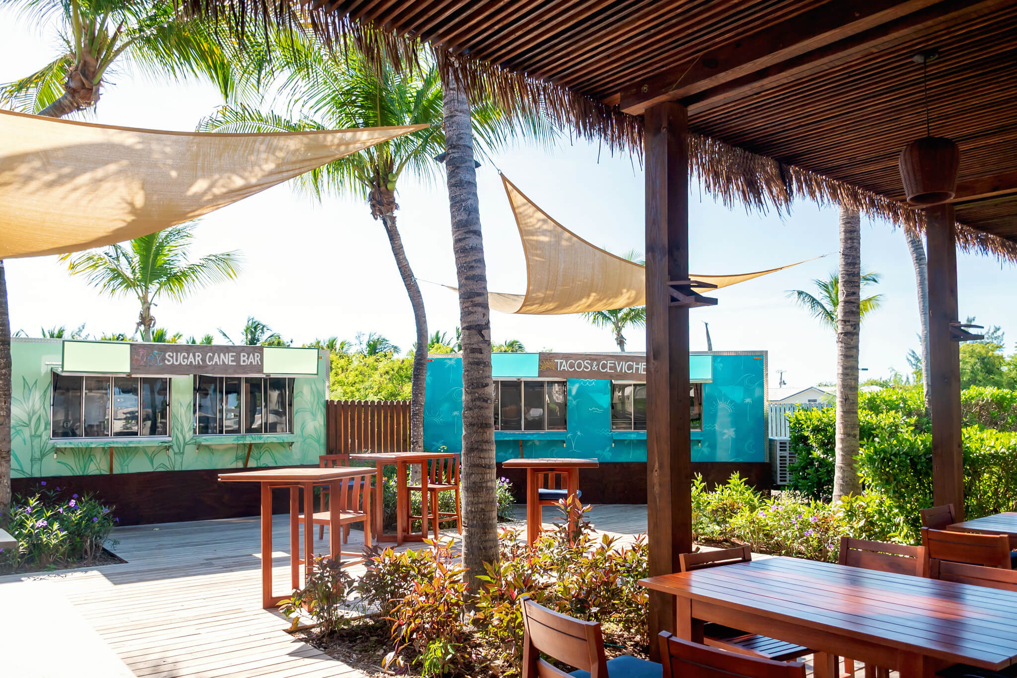 Food truck dining at Alexandra Resort Turks and Caicos Collection