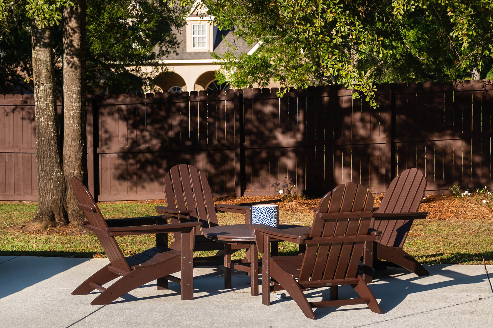 Backyard Furniture From Wayfair feat Polywood Conversation Sets