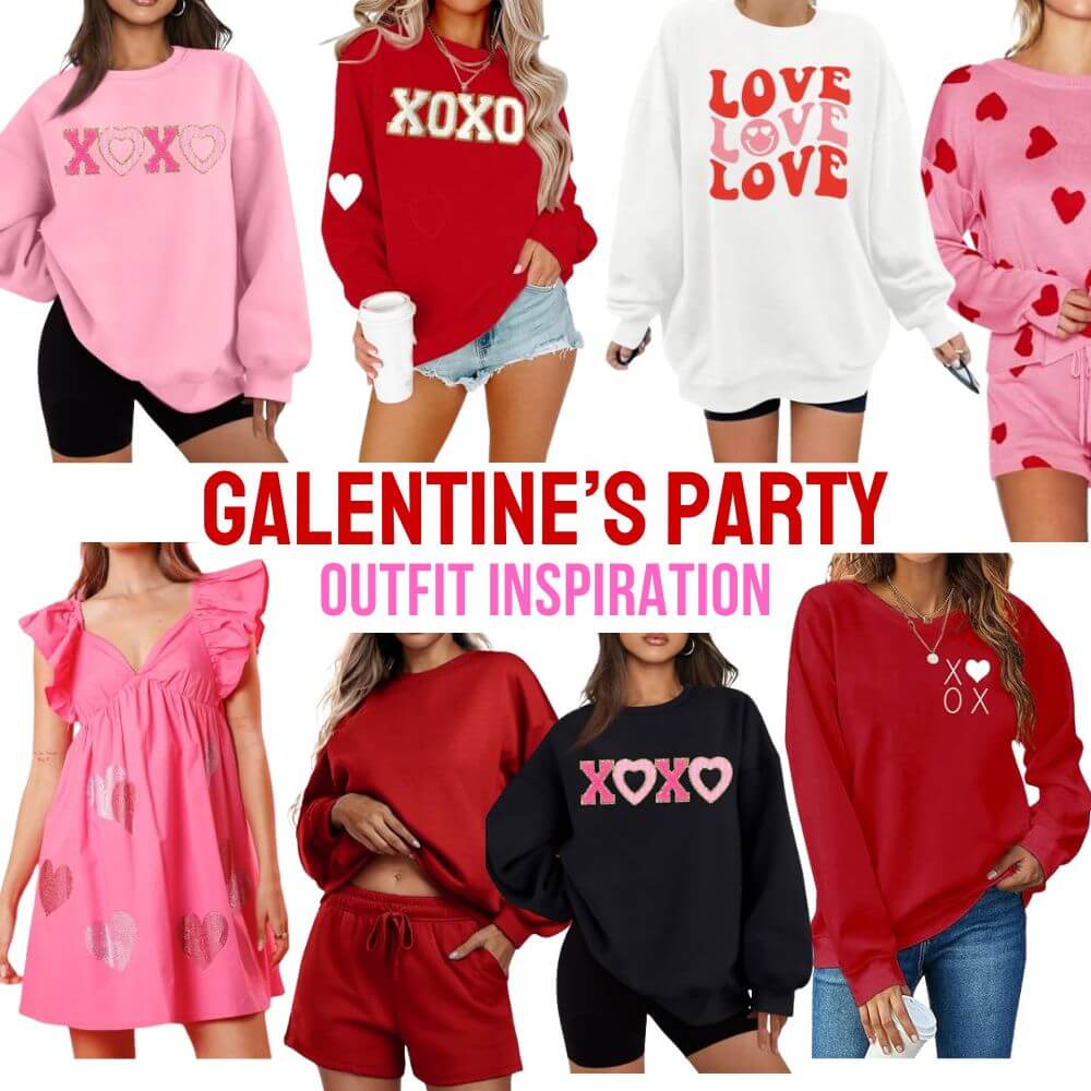 Galentine's Party Outfit Inspiration