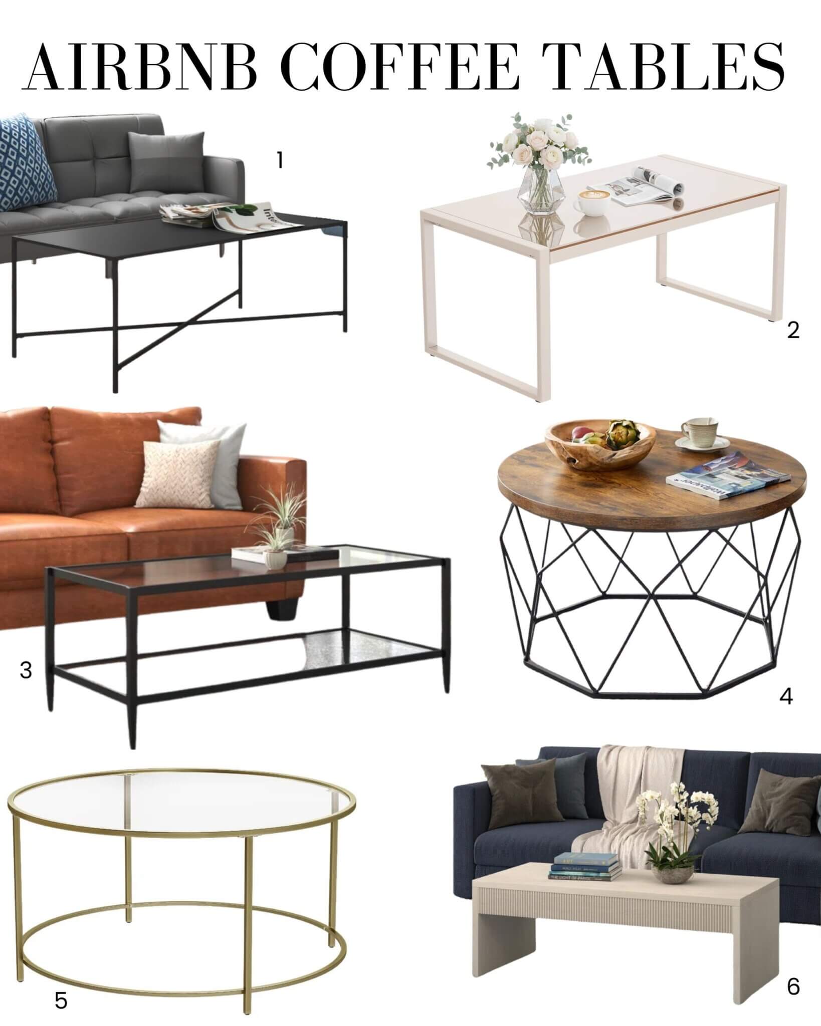 Lightweight Airbnb Coffee Tables Wayfair List