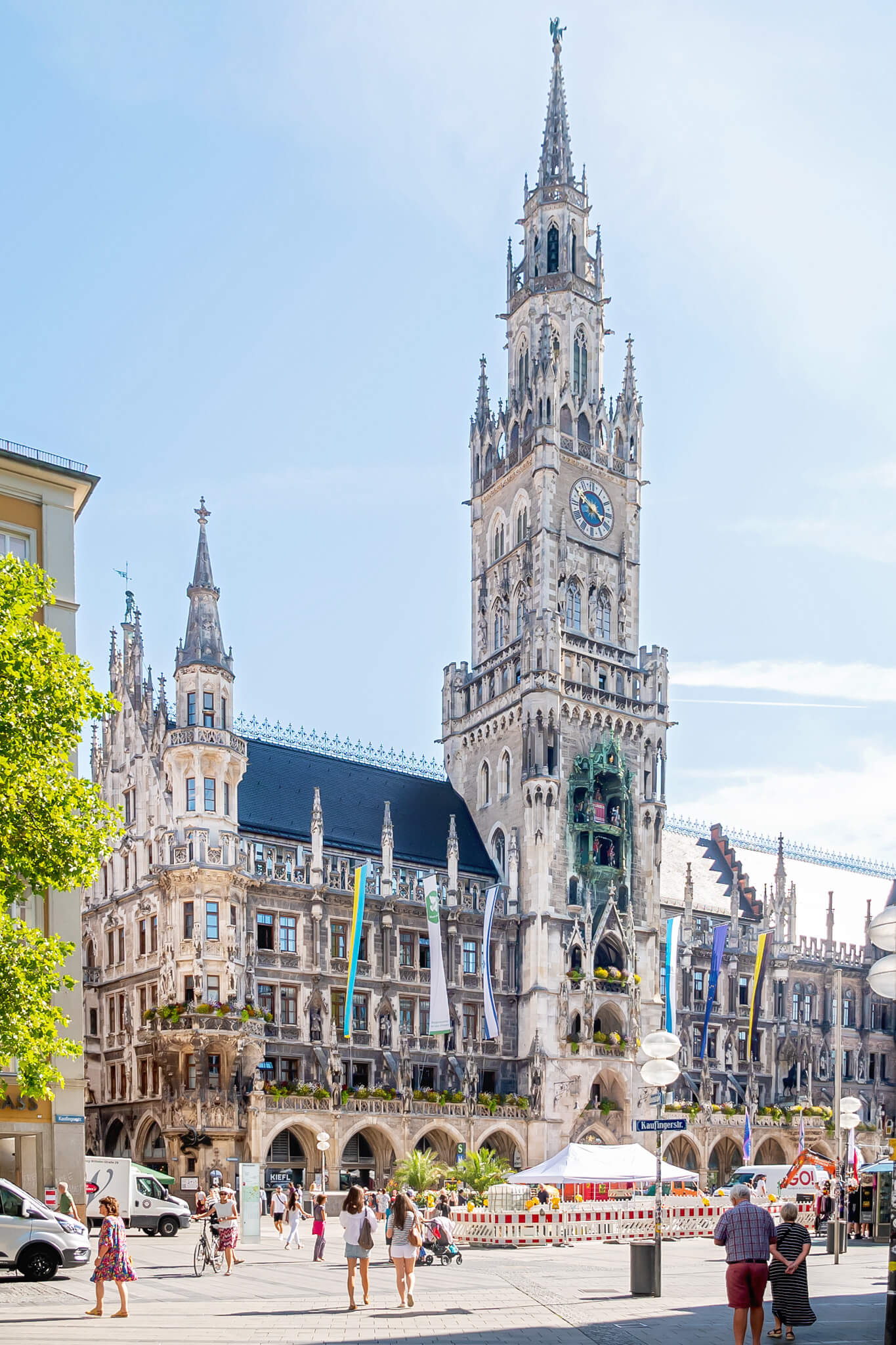 Marienplatz in Munich Germany