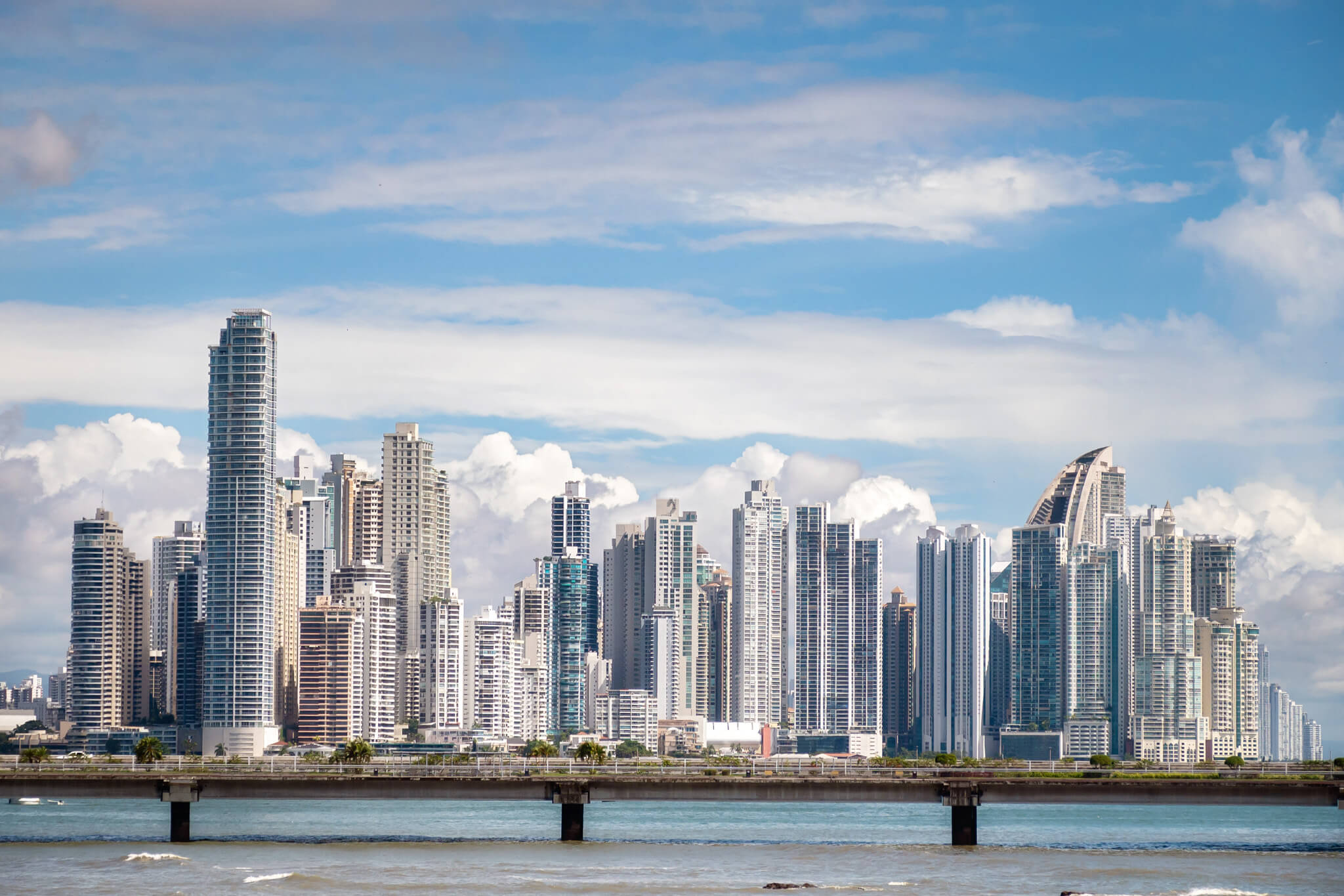 View from Casco Viejo Panama City Old Town