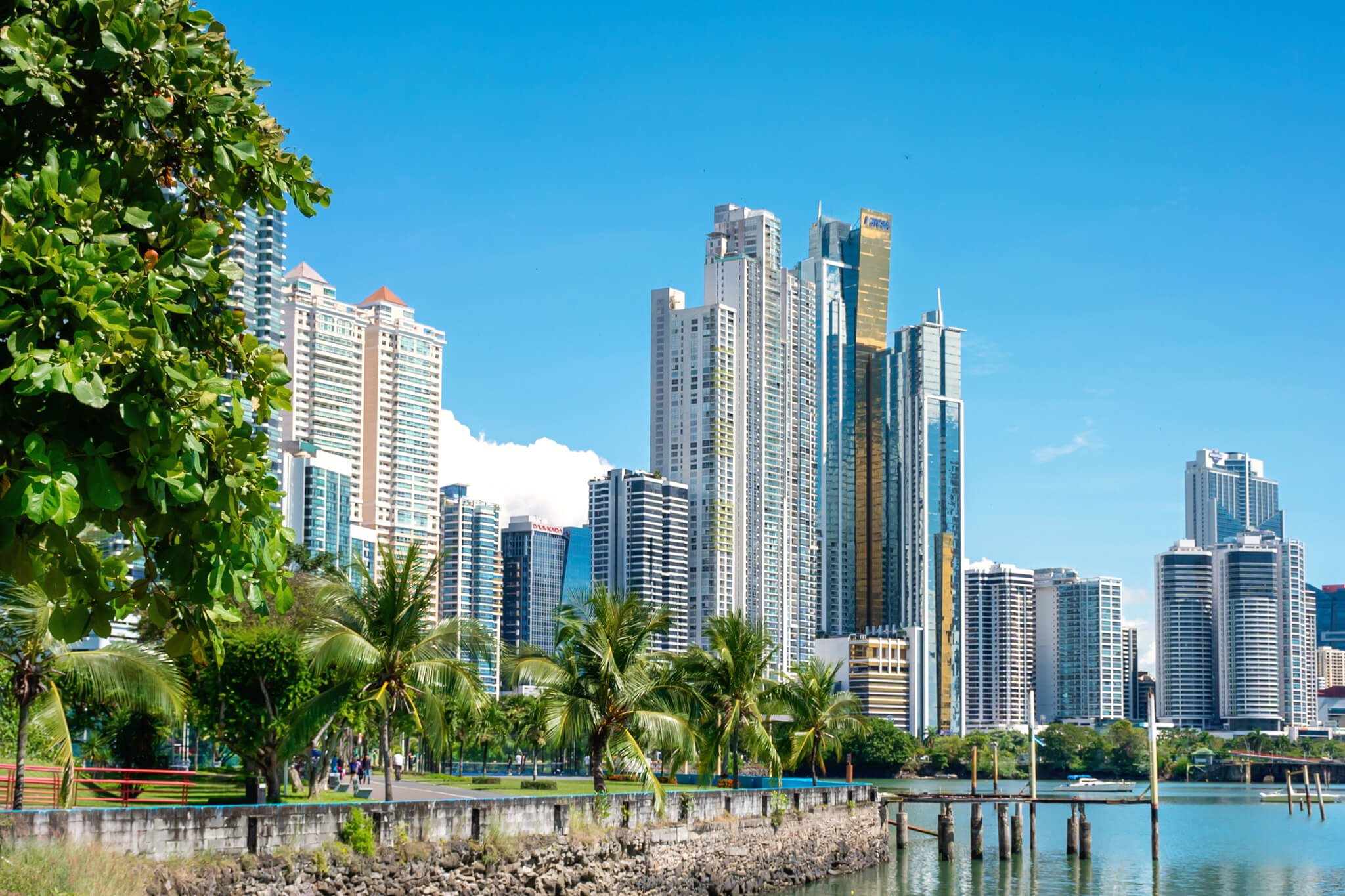 view of the Panama City, Panama skyline