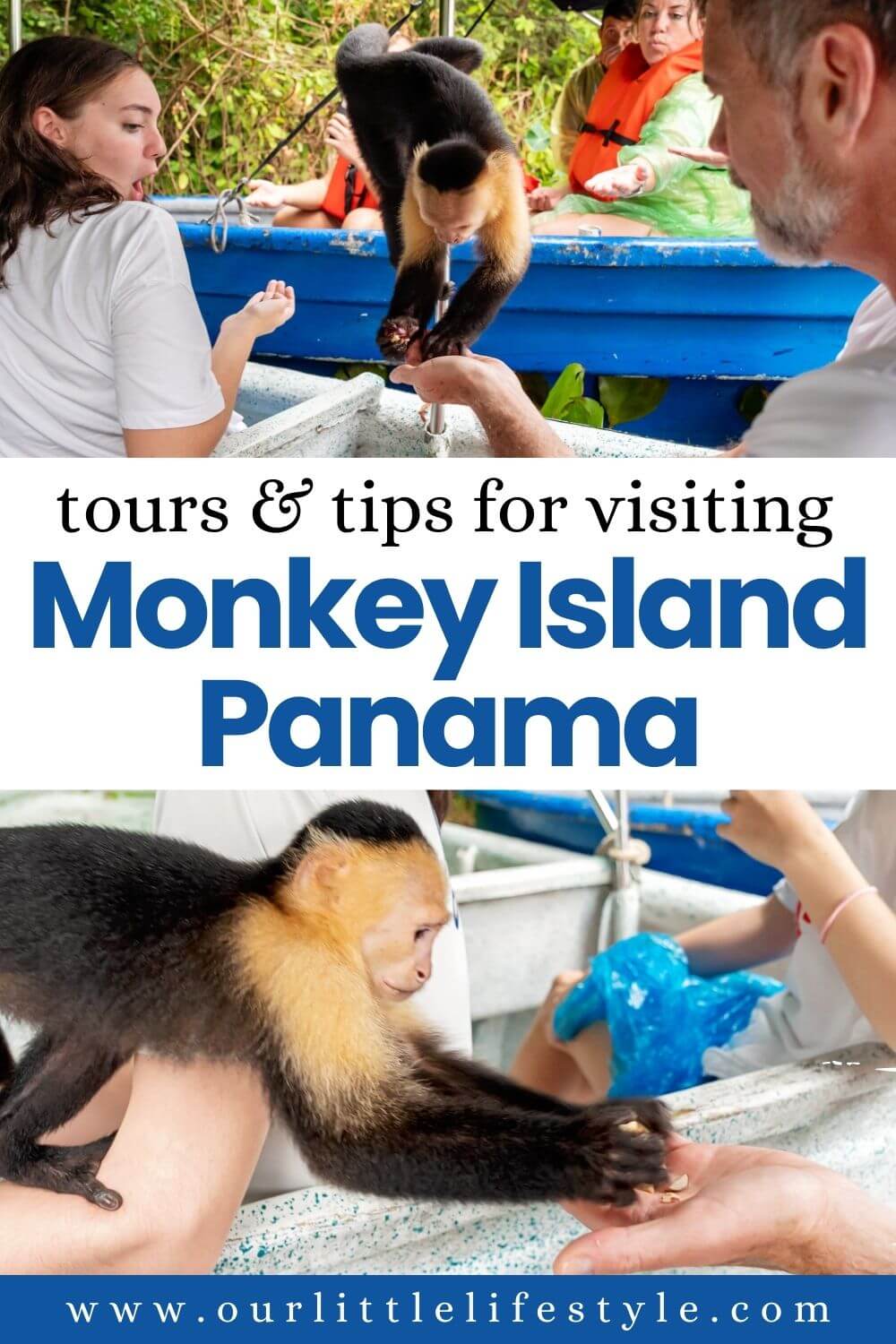 Visiting Monkey Island Panama Central America