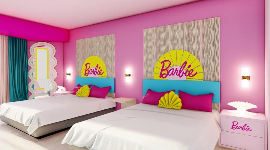 Barbie Rooms at Atlantis Paradise Island Bahamas