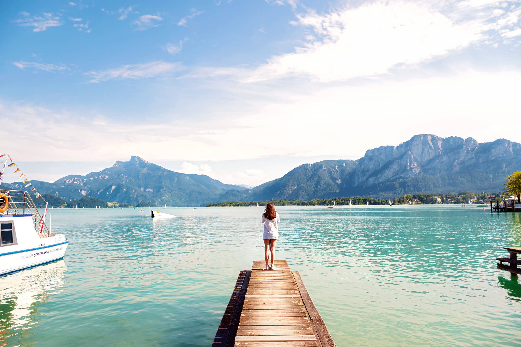 Mondsee Austria on Sound of Music Tour