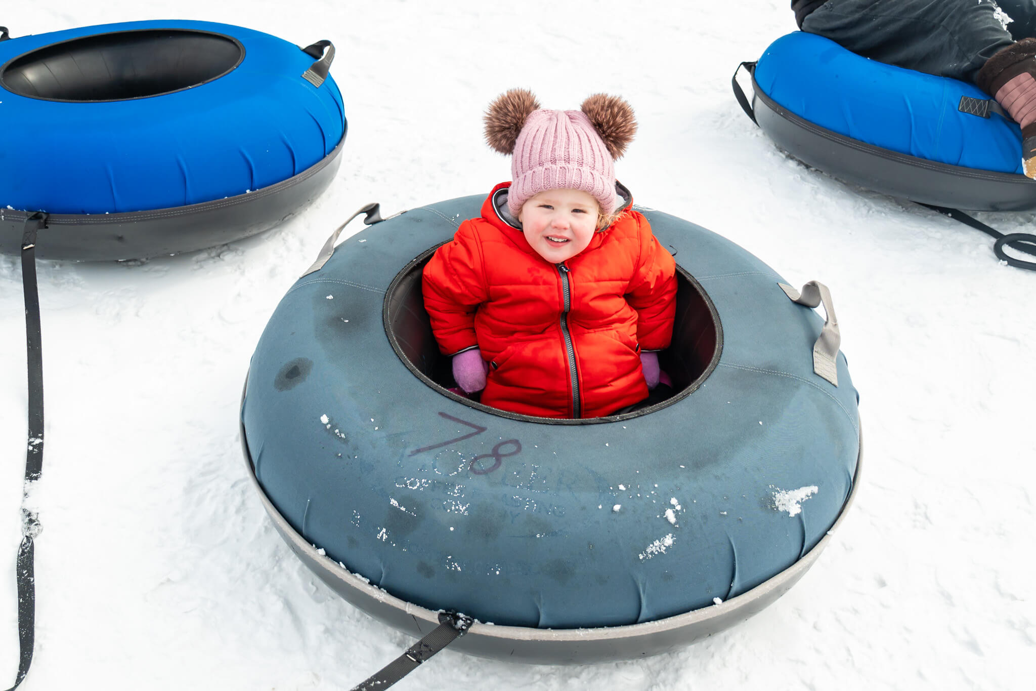 Tubing at Suncadia Resort Winter