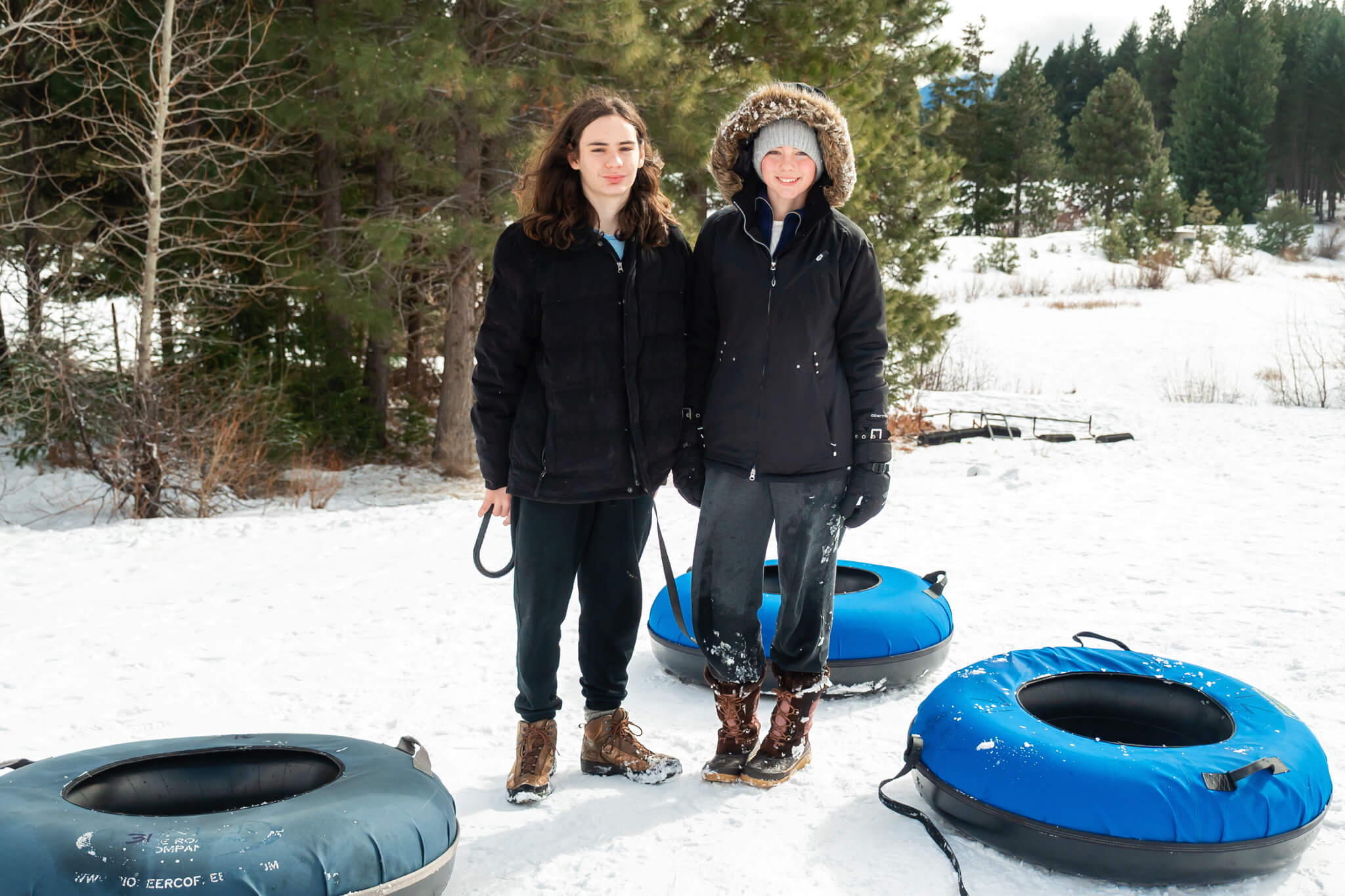 Tubing at Suncadia Resort Winter