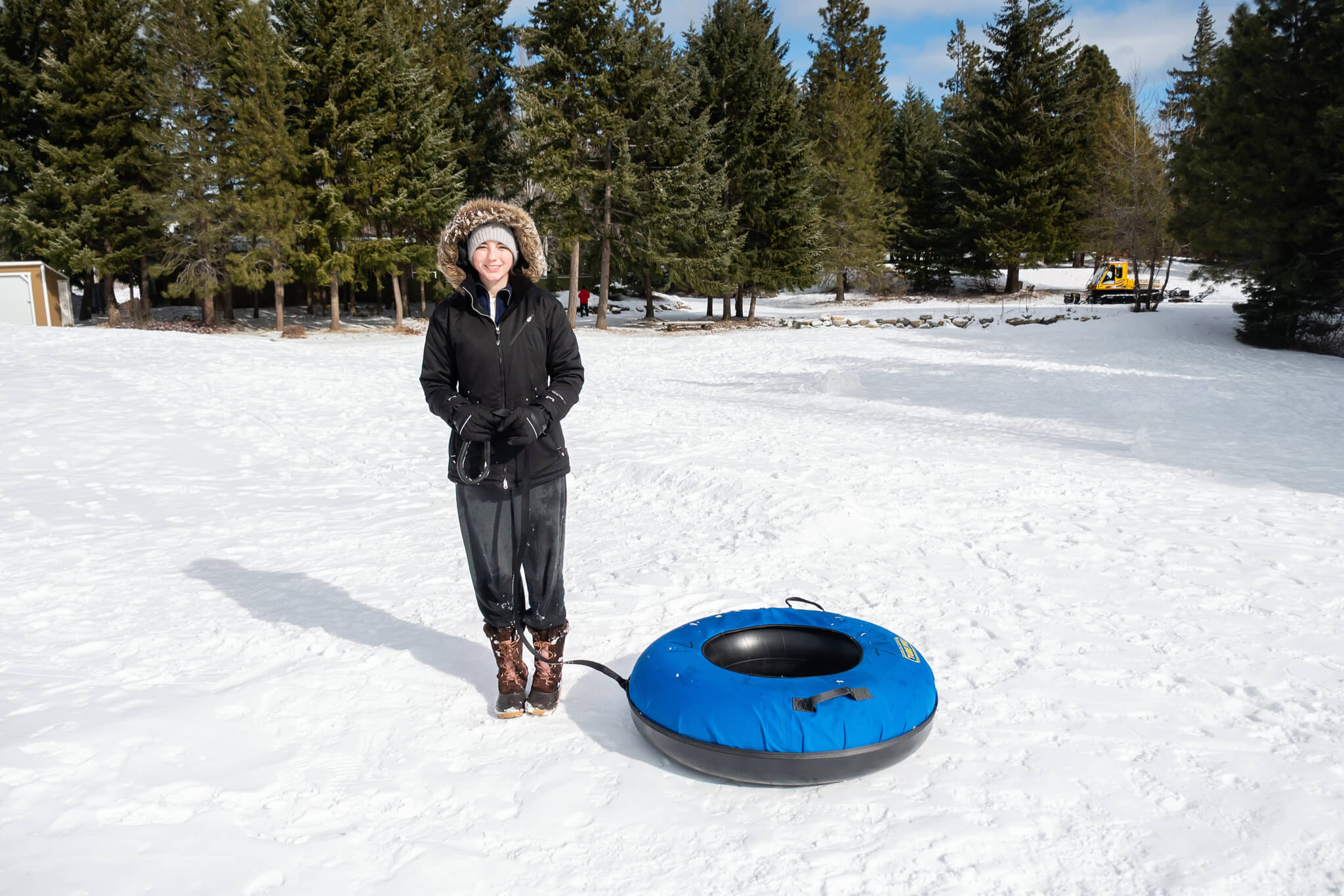 Tubing at Suncadia Resort