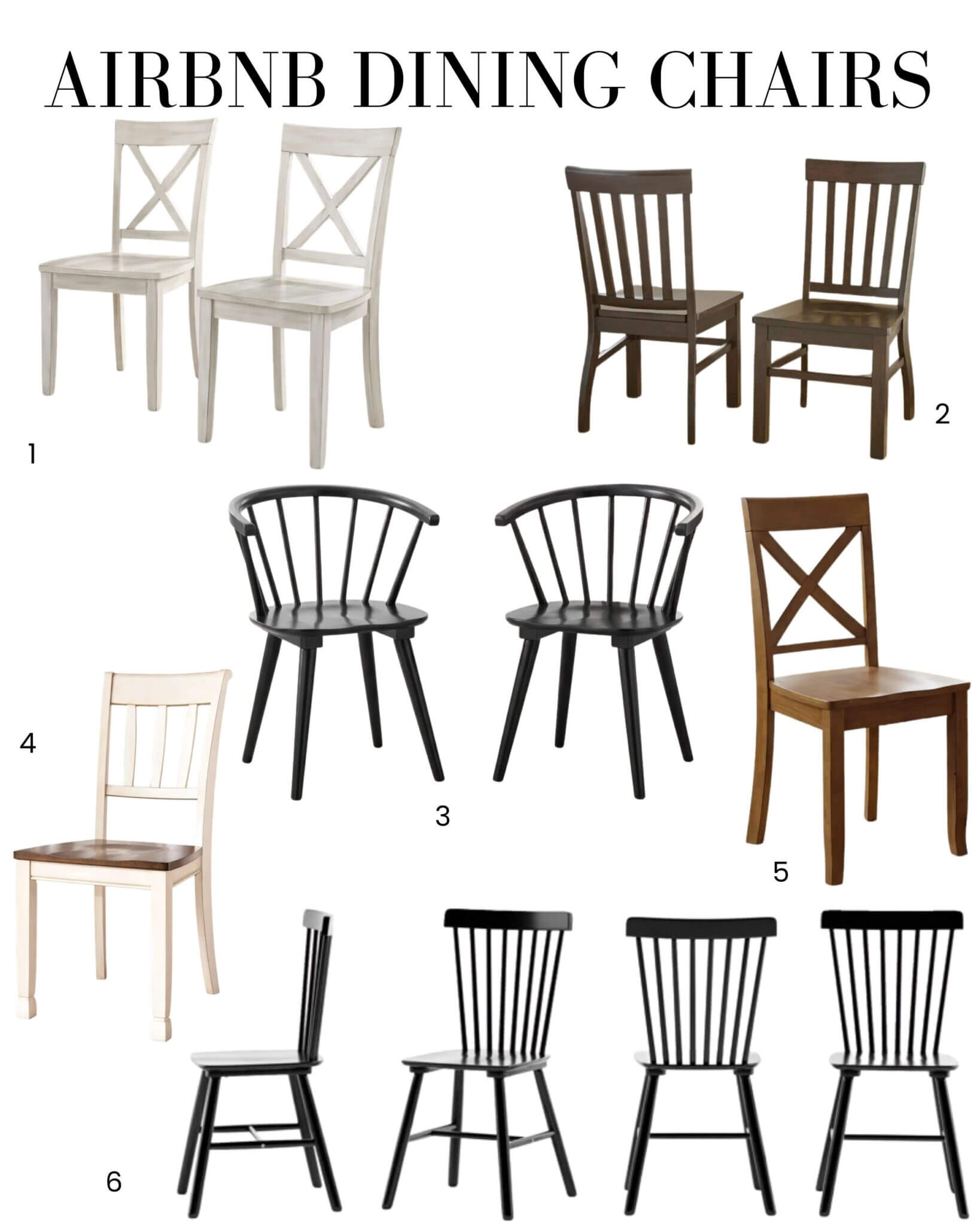 Airbnb Dining Chairs
