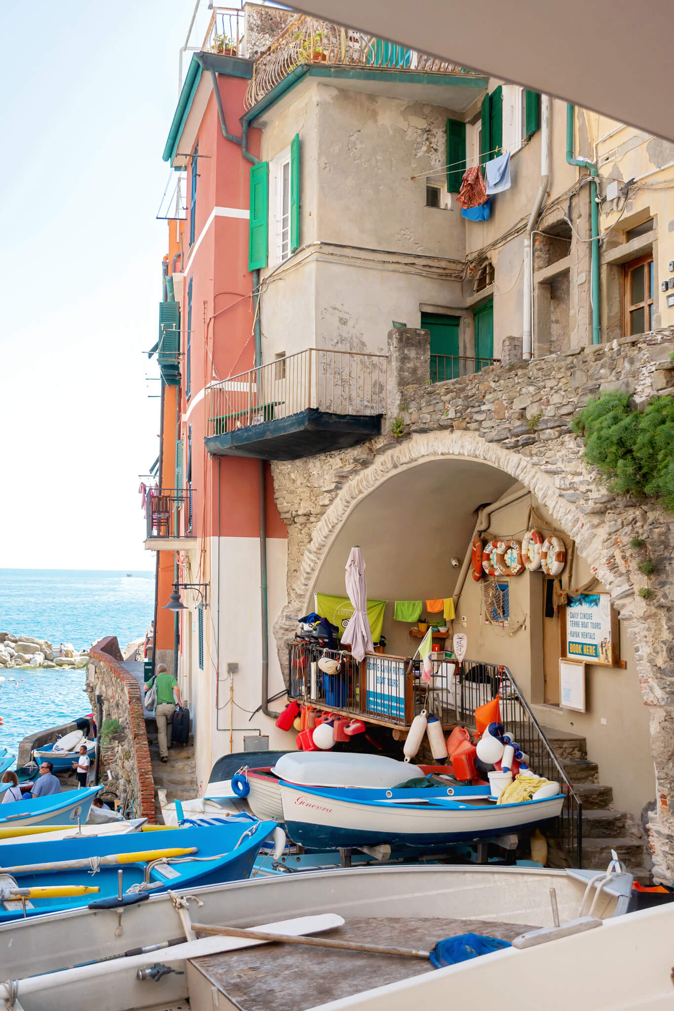 Riomaggiore Cinque Terre Italy 