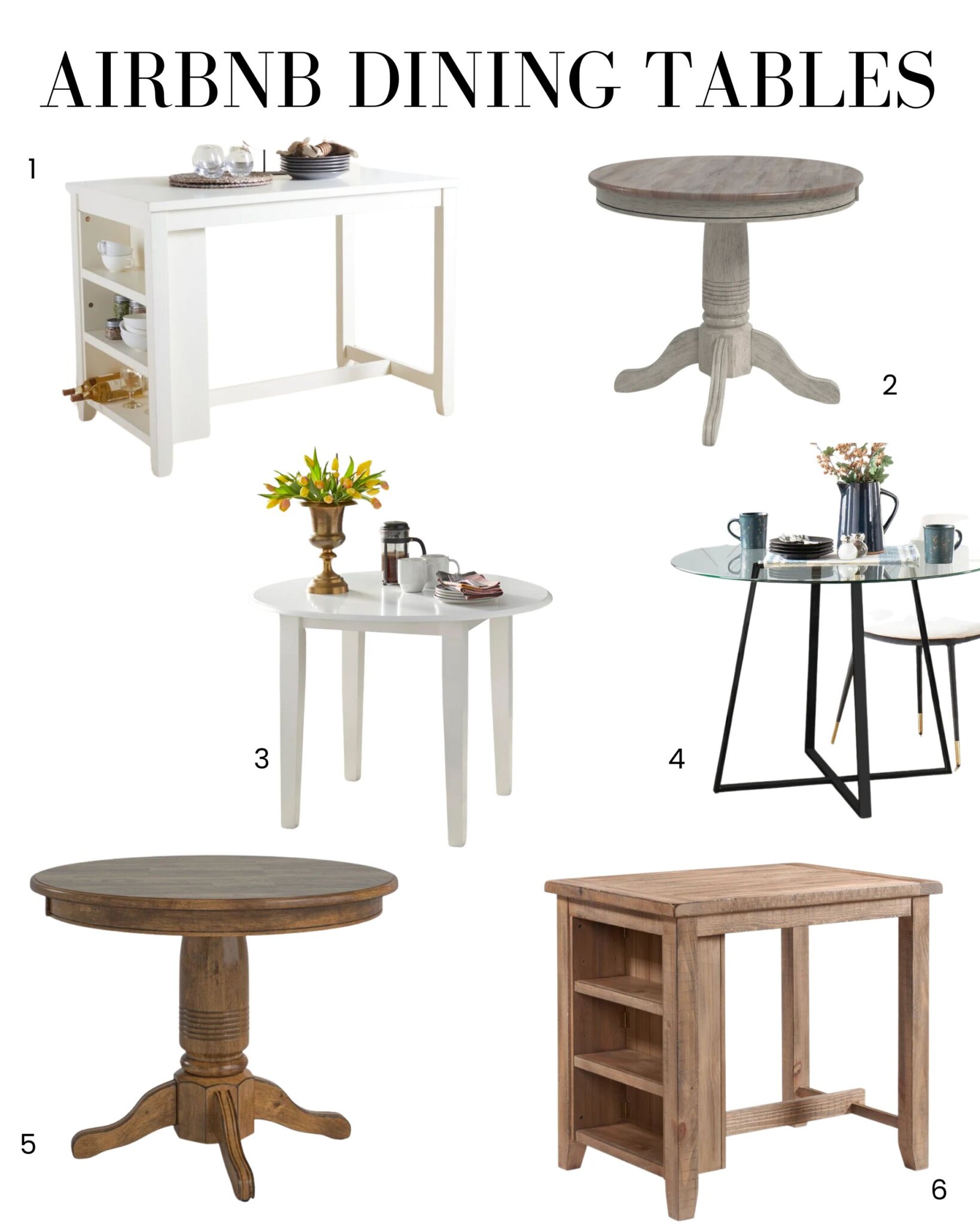 Small Space Airbnb Dining Tables Wayfair