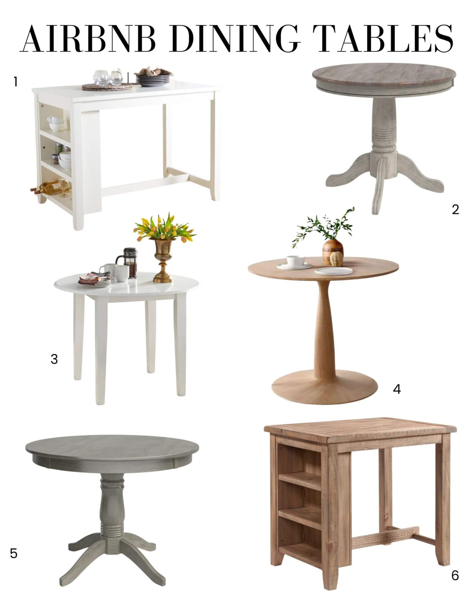 Small Space Airbnb Dining Tables Wayfair