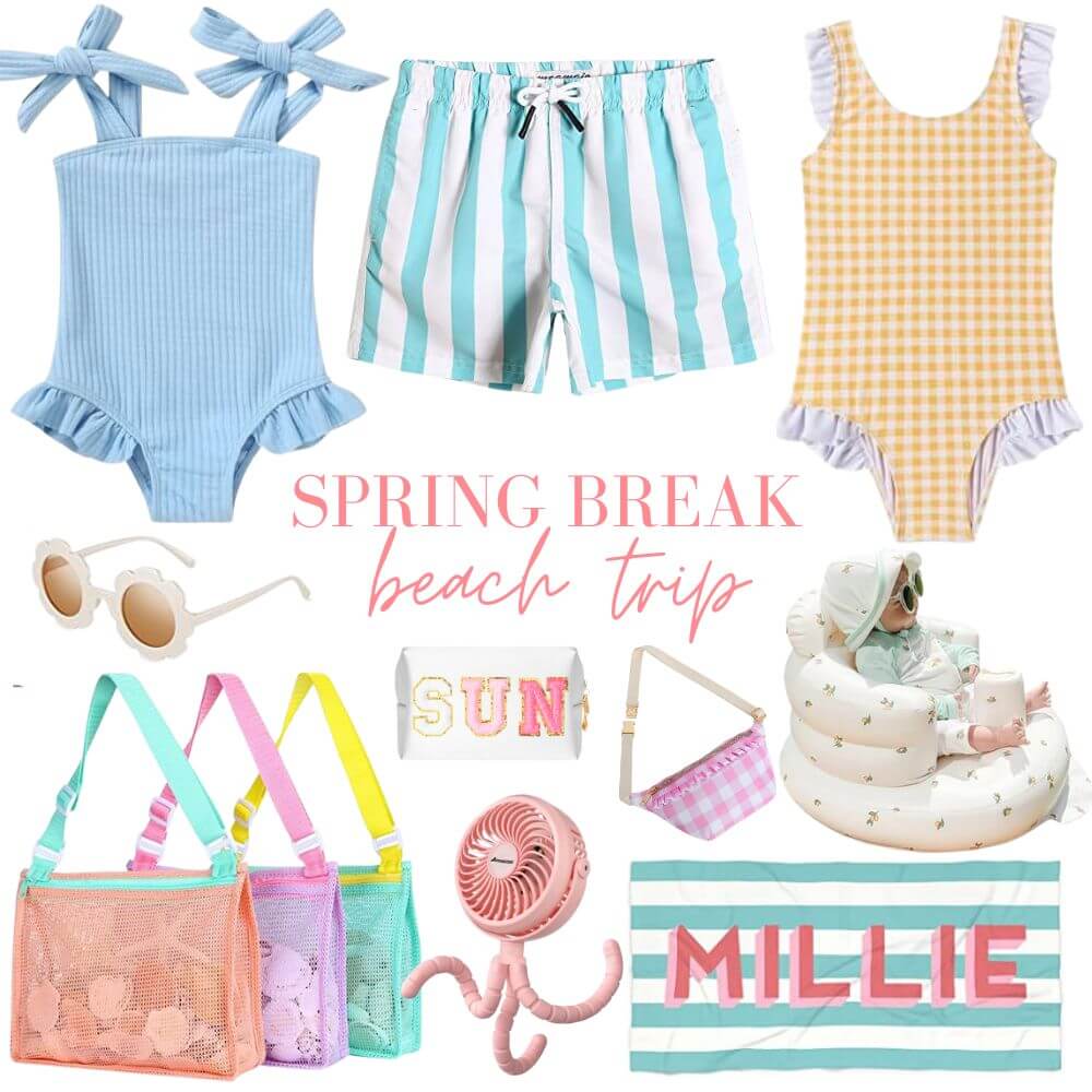 Spring Break Beach Trip Swimsuits and More