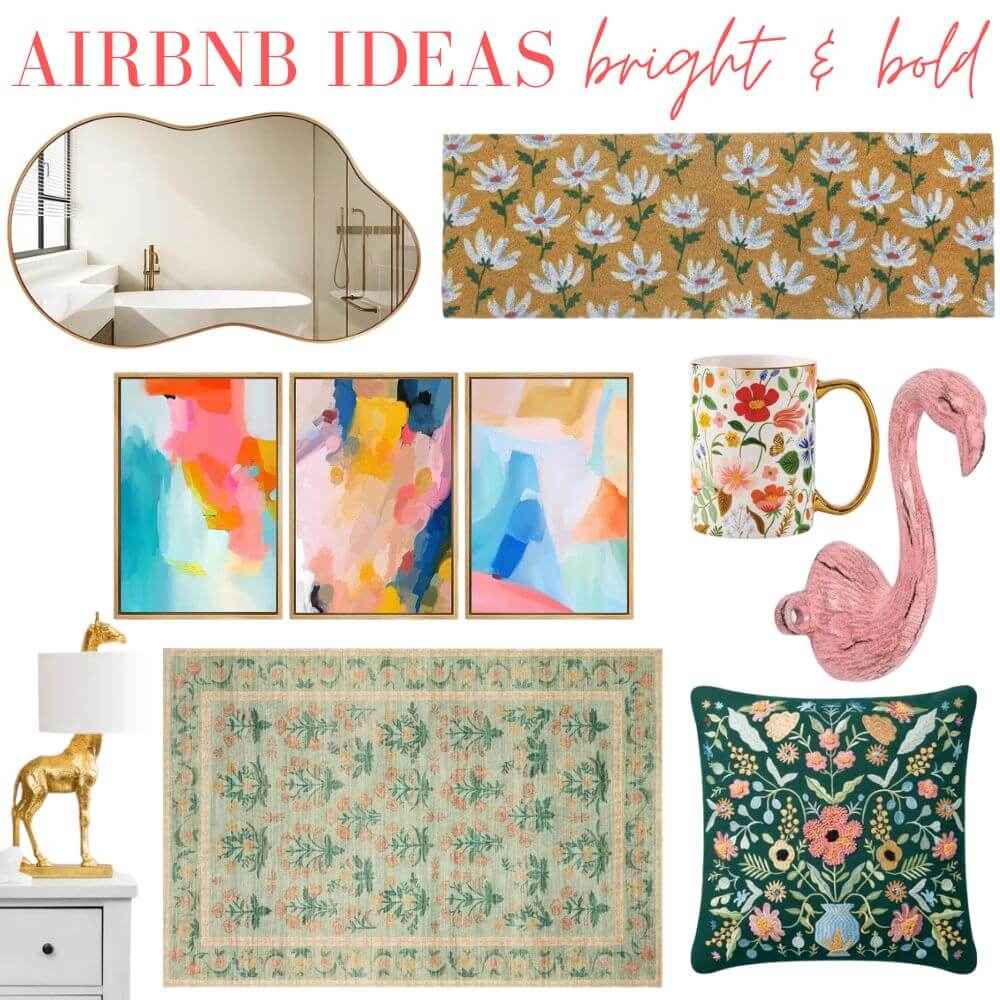 Bright and Bold Airbnb Design Inspiration Ideas Wayfair