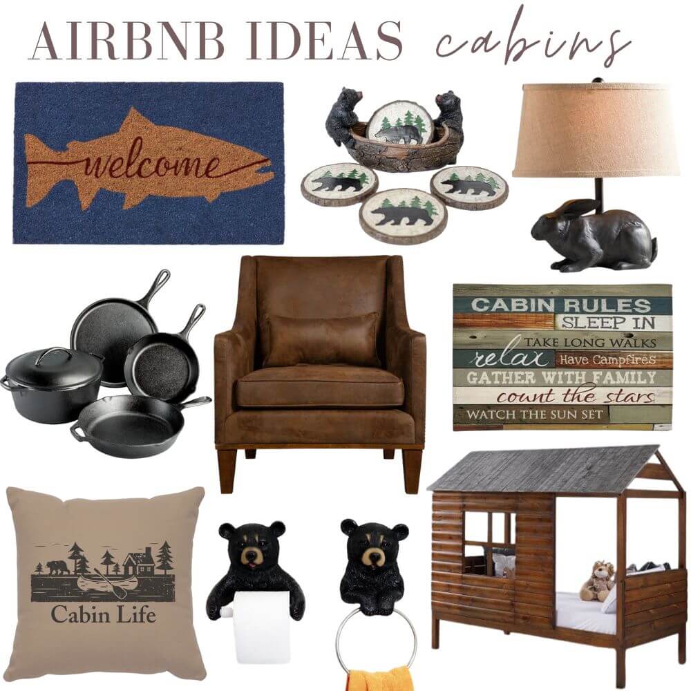 Cabins Airbnb Design Inspiration Ideas Wayfair
