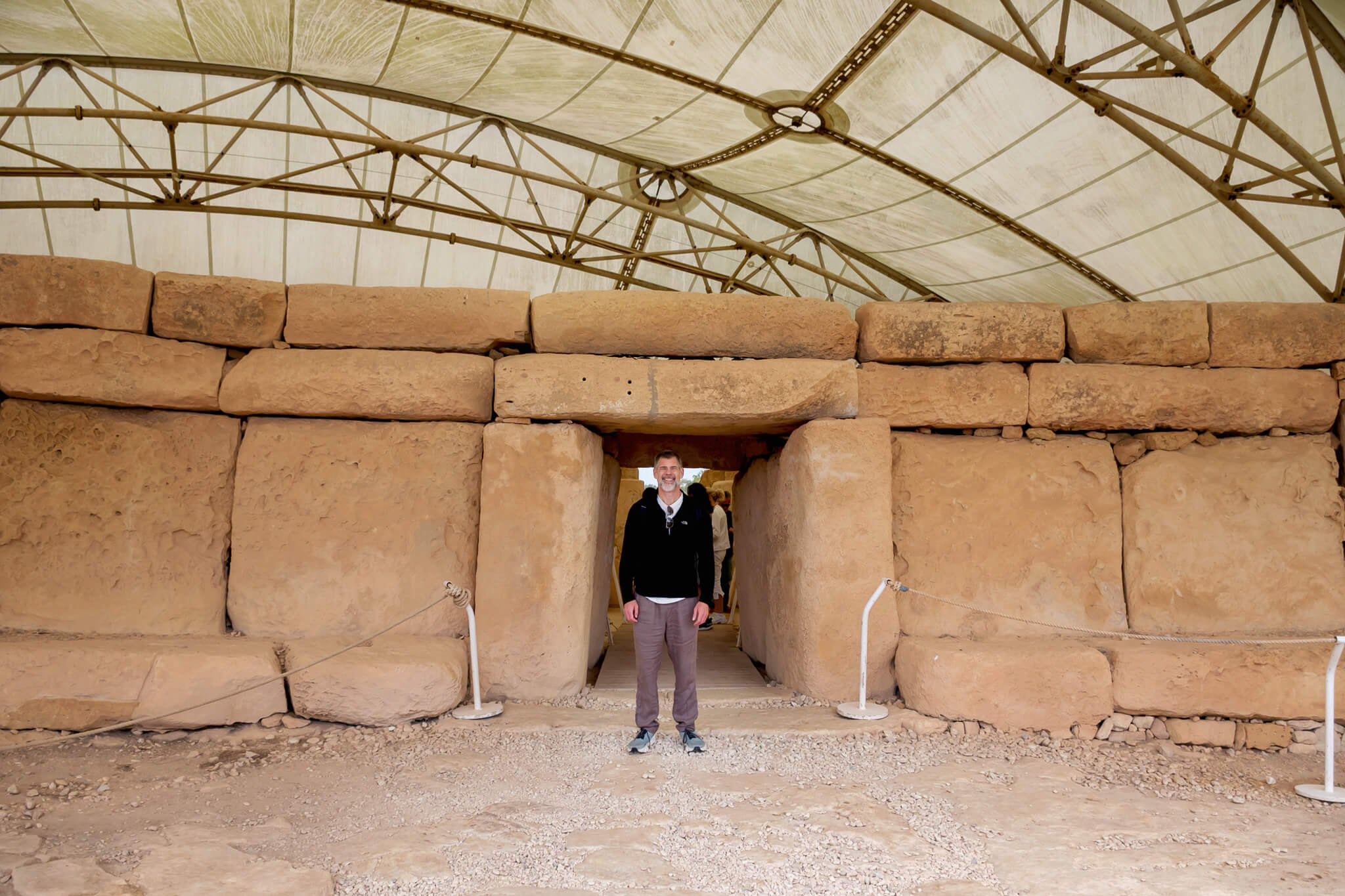 Visiting Hagar Qim and Mnajdra prehistoric megalithic temples in Malta