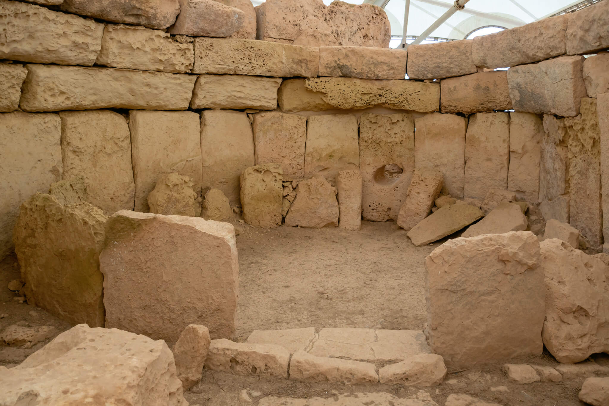 Visiting Hagar Qim and Mnajdra prehistoric megalithic temples in Malta