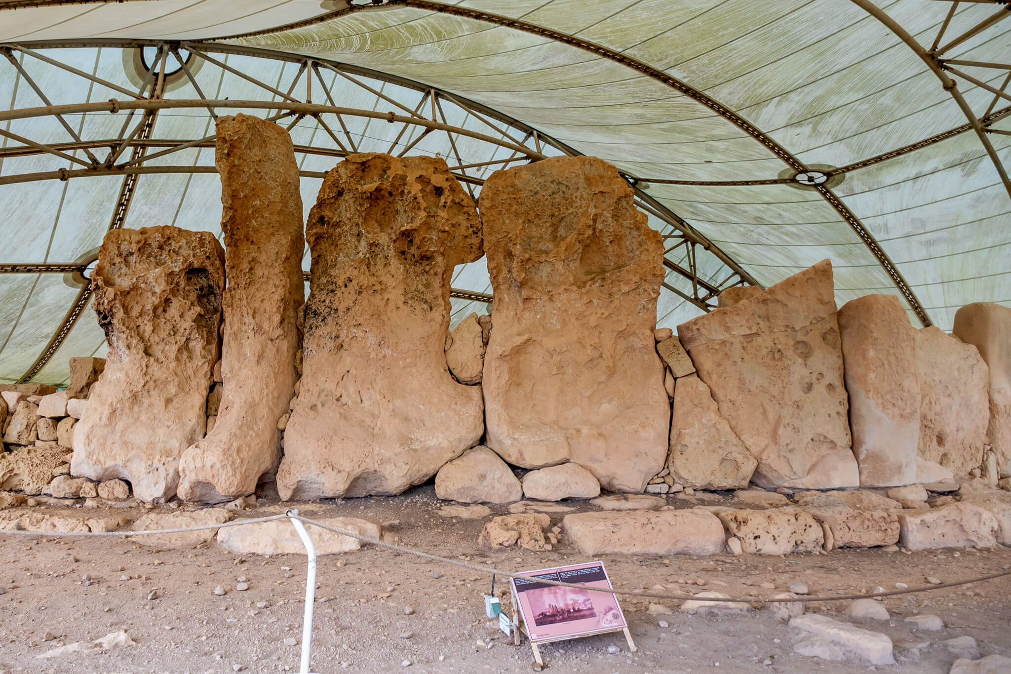 Visiting Hagar Qim and Mnajdra prehistoric megalithic temples in Malta