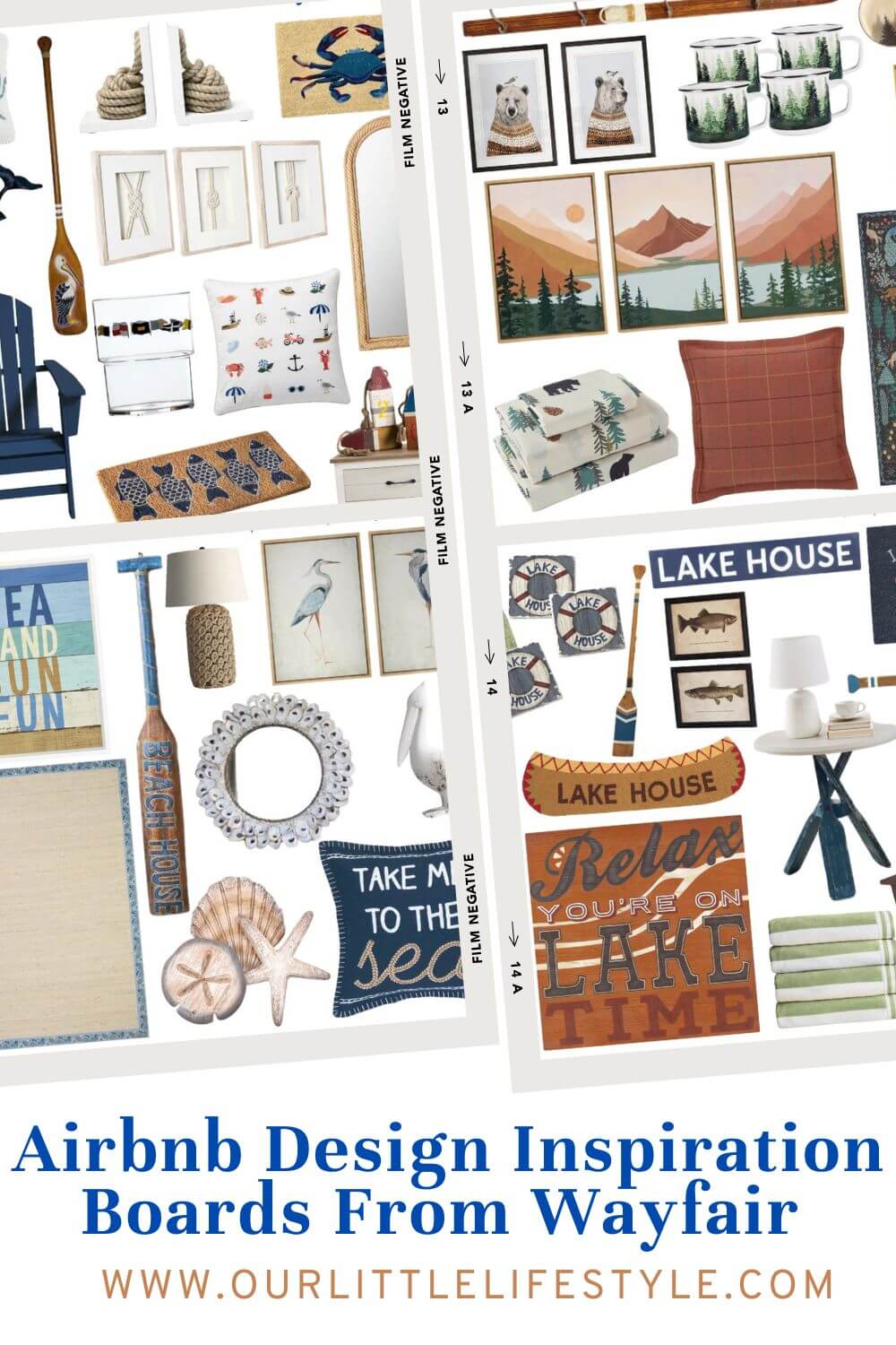 Themed Airbnb Design Inspiration Boards