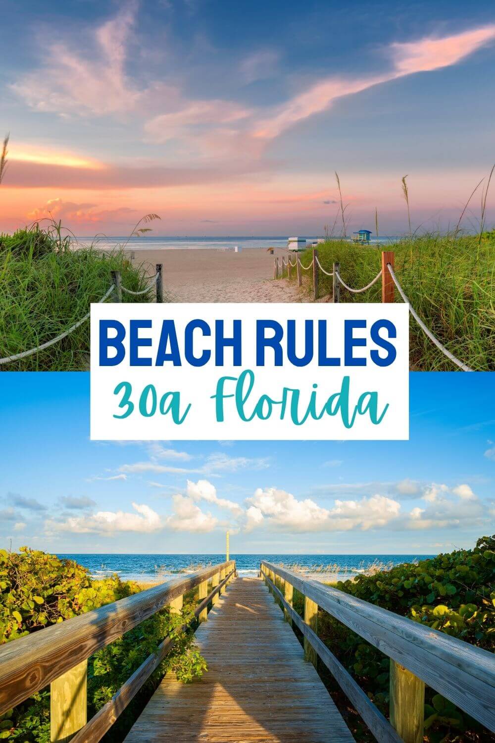 30a FLorida Beach Rules