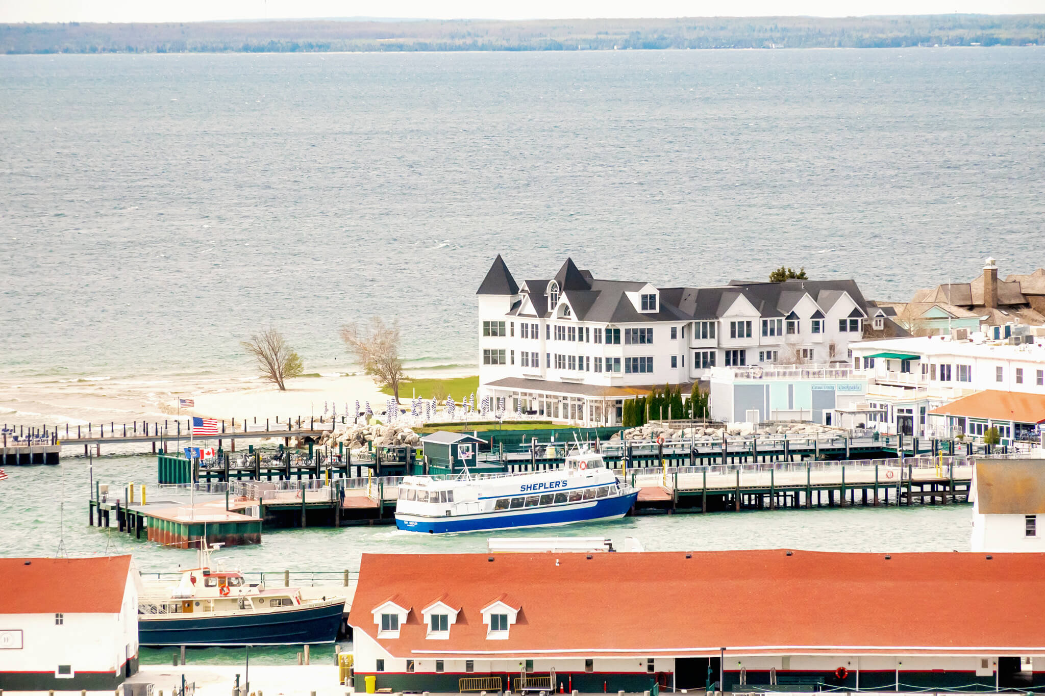 Ferry To Mackinac Island 