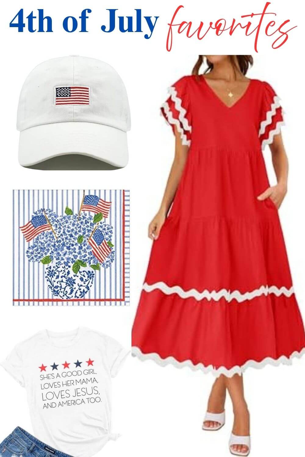 My 4th of July favorites Amazon